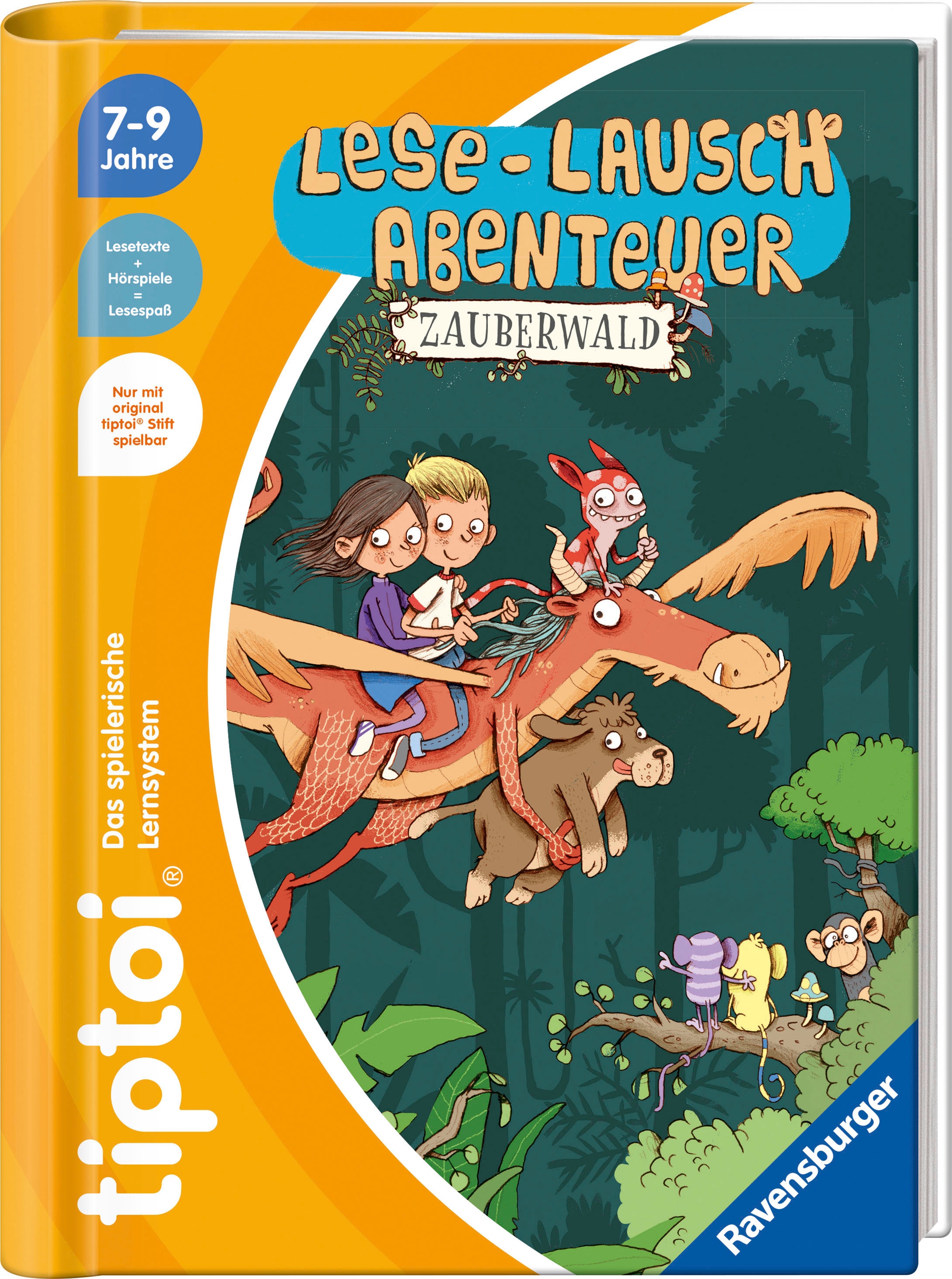 Ravensburger Buch "tiptoi Lese-Lausch-Abenteuer Zauberwald", Made in Europe; FSC - schützt Wald - weltweit