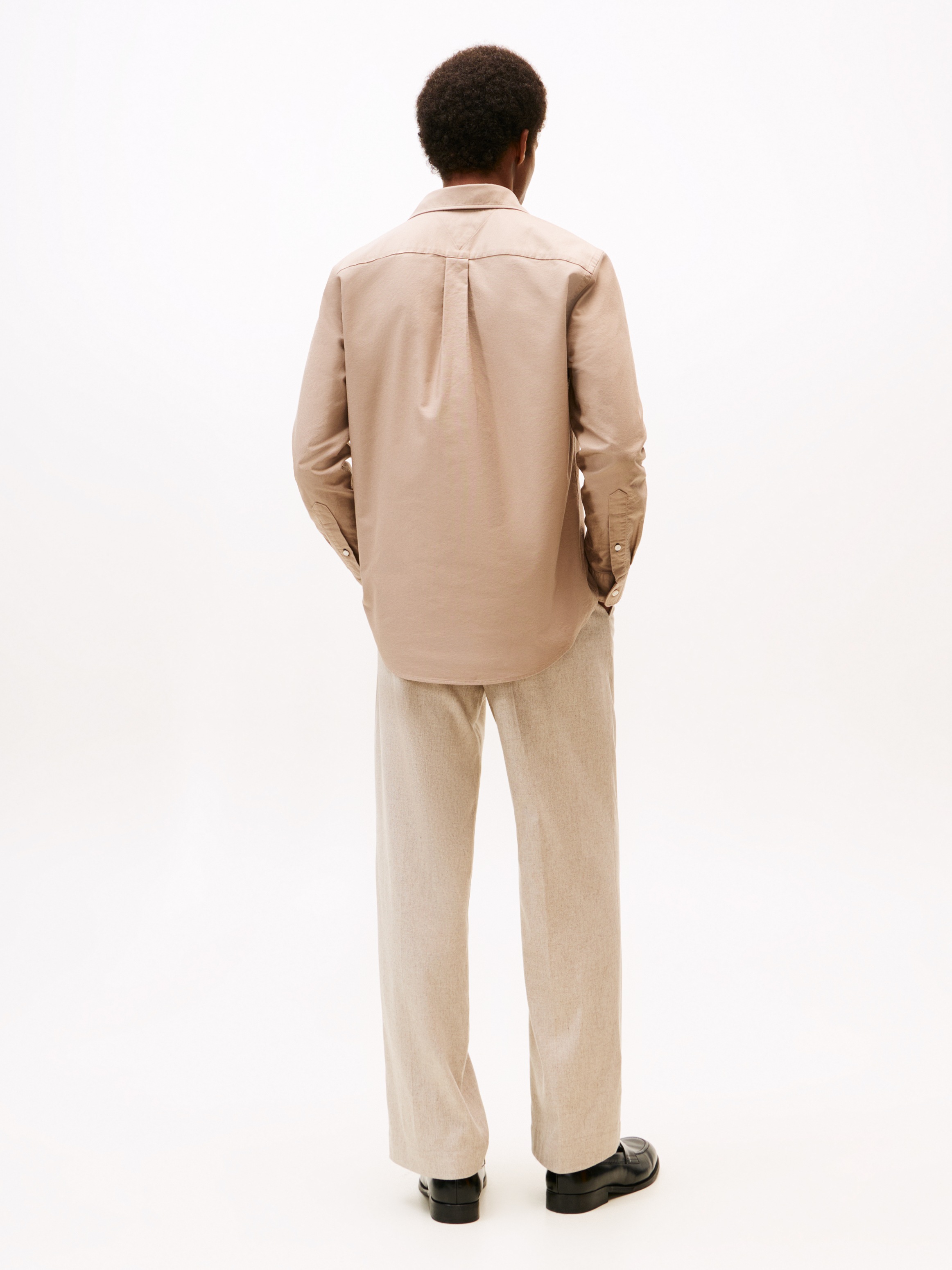 Tommy Hilfiger Langarmhemd »SOLID HERITAGE OXFORD RF SHIRT«