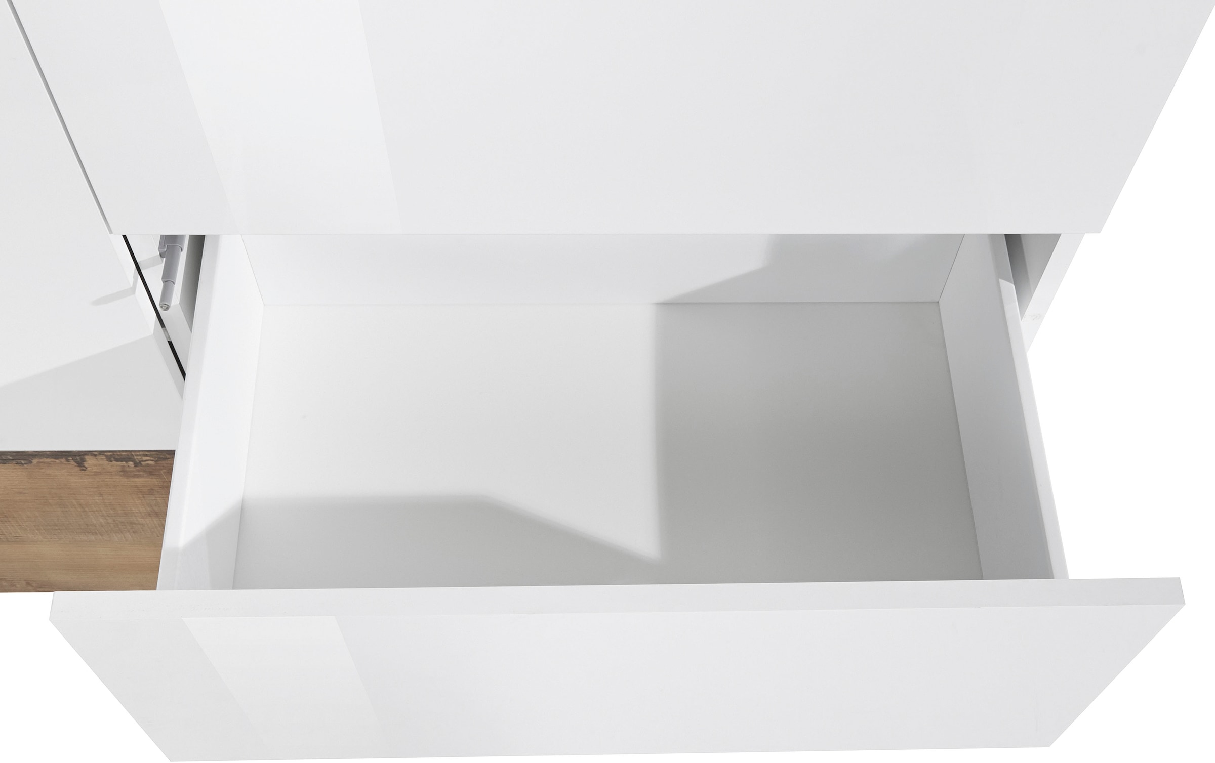 INOSIGN Sideboard »ALIEN-Kommode, Schrank, Anrichte mit 2 Türen und 3 Schubkästen«, Sideboard Breite ca. 140 cm "100 % Made in Italy"