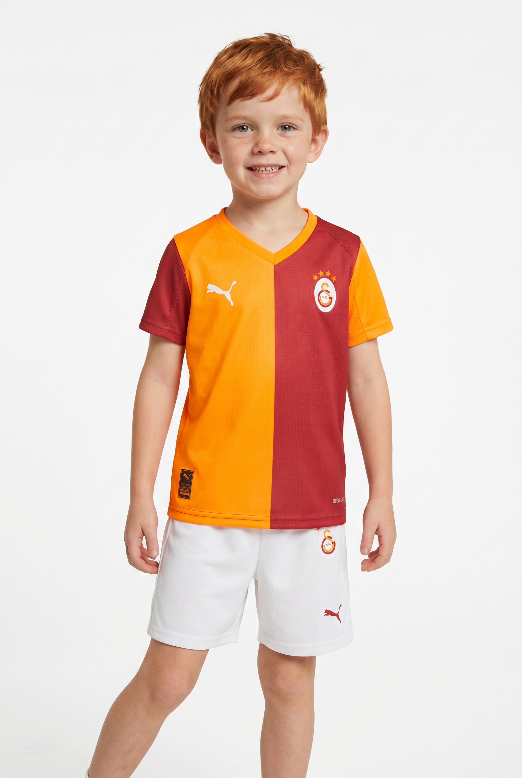 PUMA Trainingsanzug "GSK HOME MINIKIT W/O SOCKS W/O SPONSOR WITH STAR" für Kinder, Regular Fit, ohne Kapuze
