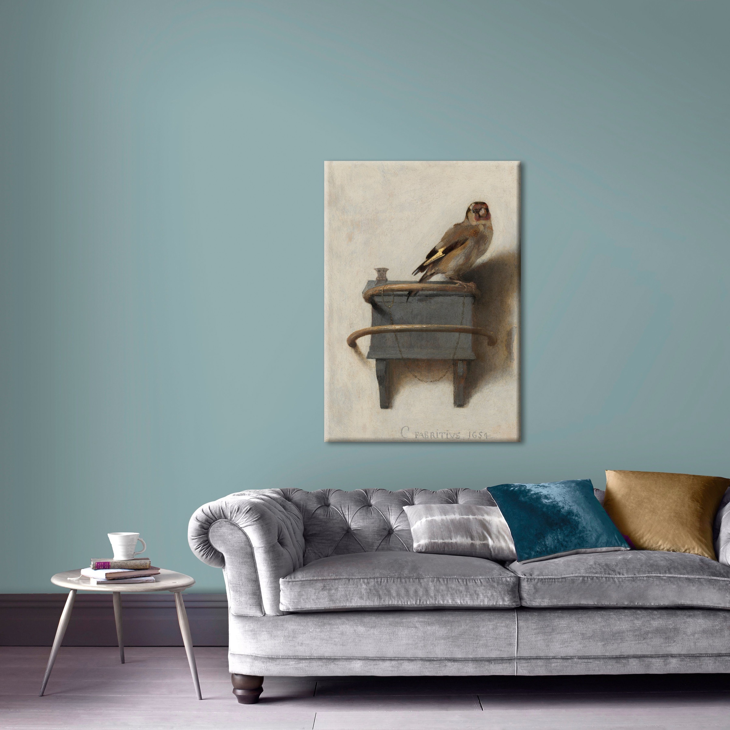 Art for the home Leinwandbild "Het puttertje", Art-Vögel, der Distelfink 10 günstig online kaufen