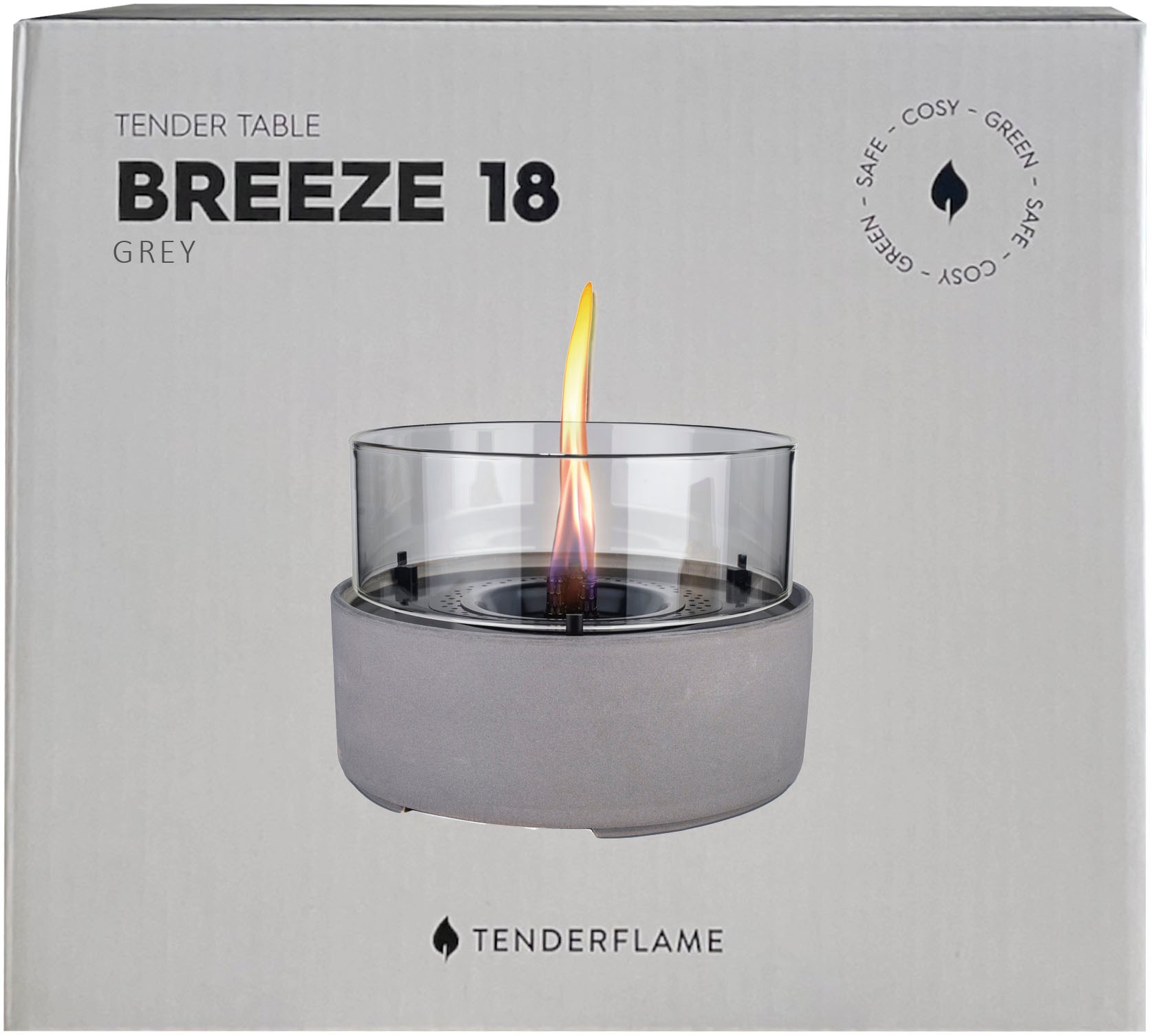 TENDERFLAME Tischfeuer ""BREEZE 18", Rauch- und rußfrei, in verschiedenen A günstig online kaufen
