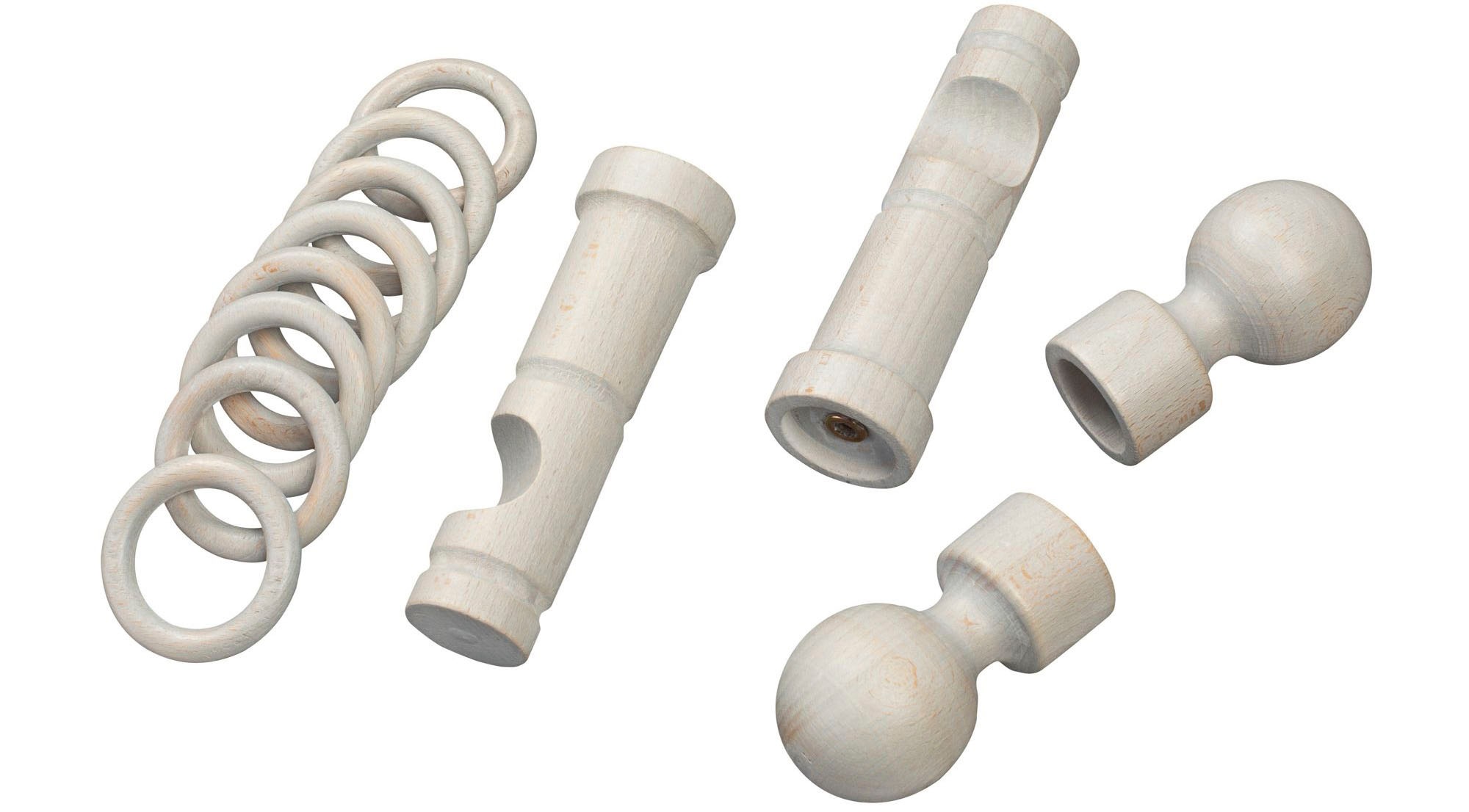 SN DECO GROUP Gardinenstange »Giro«, 1 läufig-läufig, Fixmaß