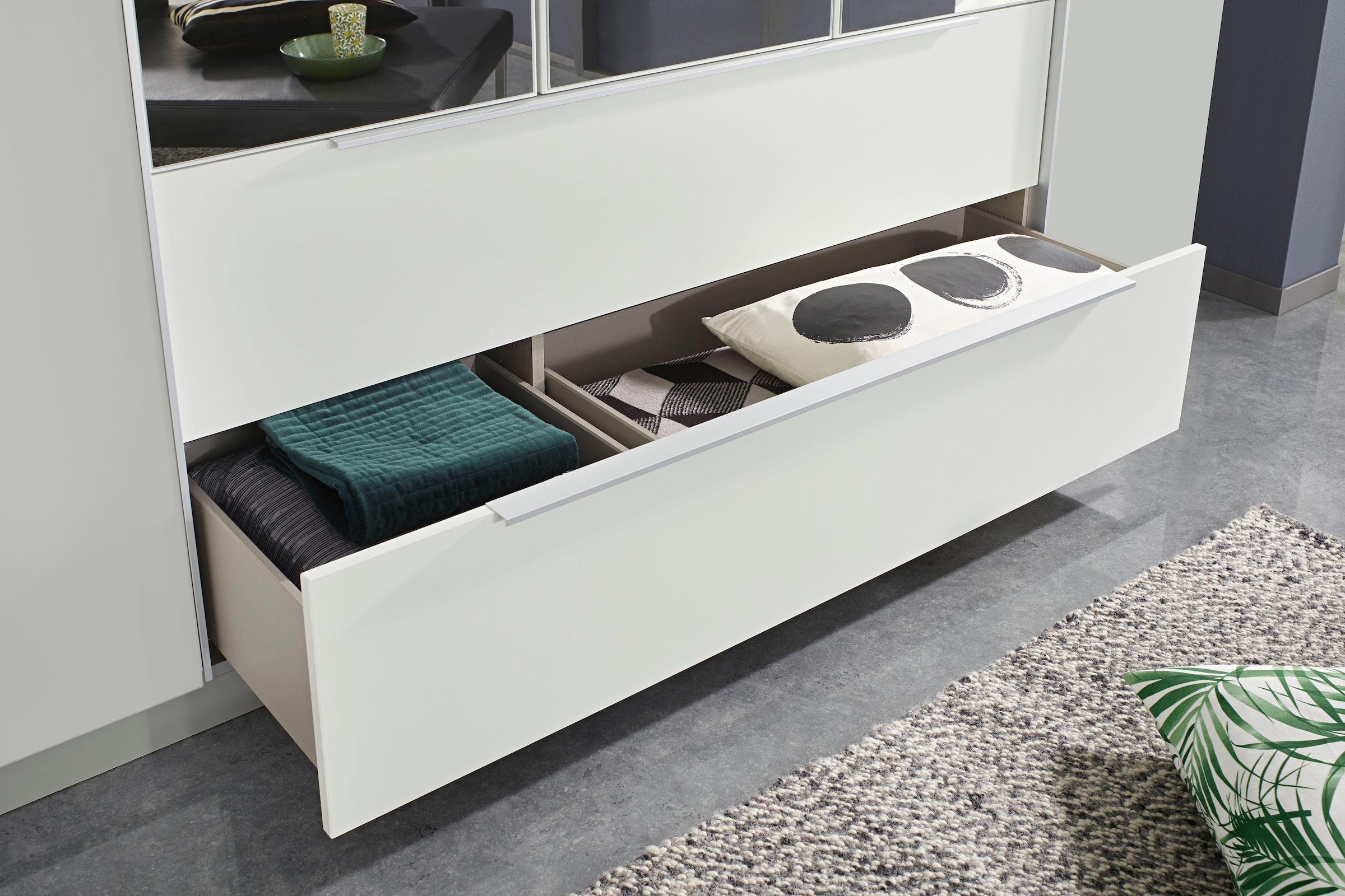 rauch Kleiderschrank »Oakland Schrank Bestseller Schlafzimmerschrank«, 3 Spiegeltüren und Top Ausstattung Made in Germany
