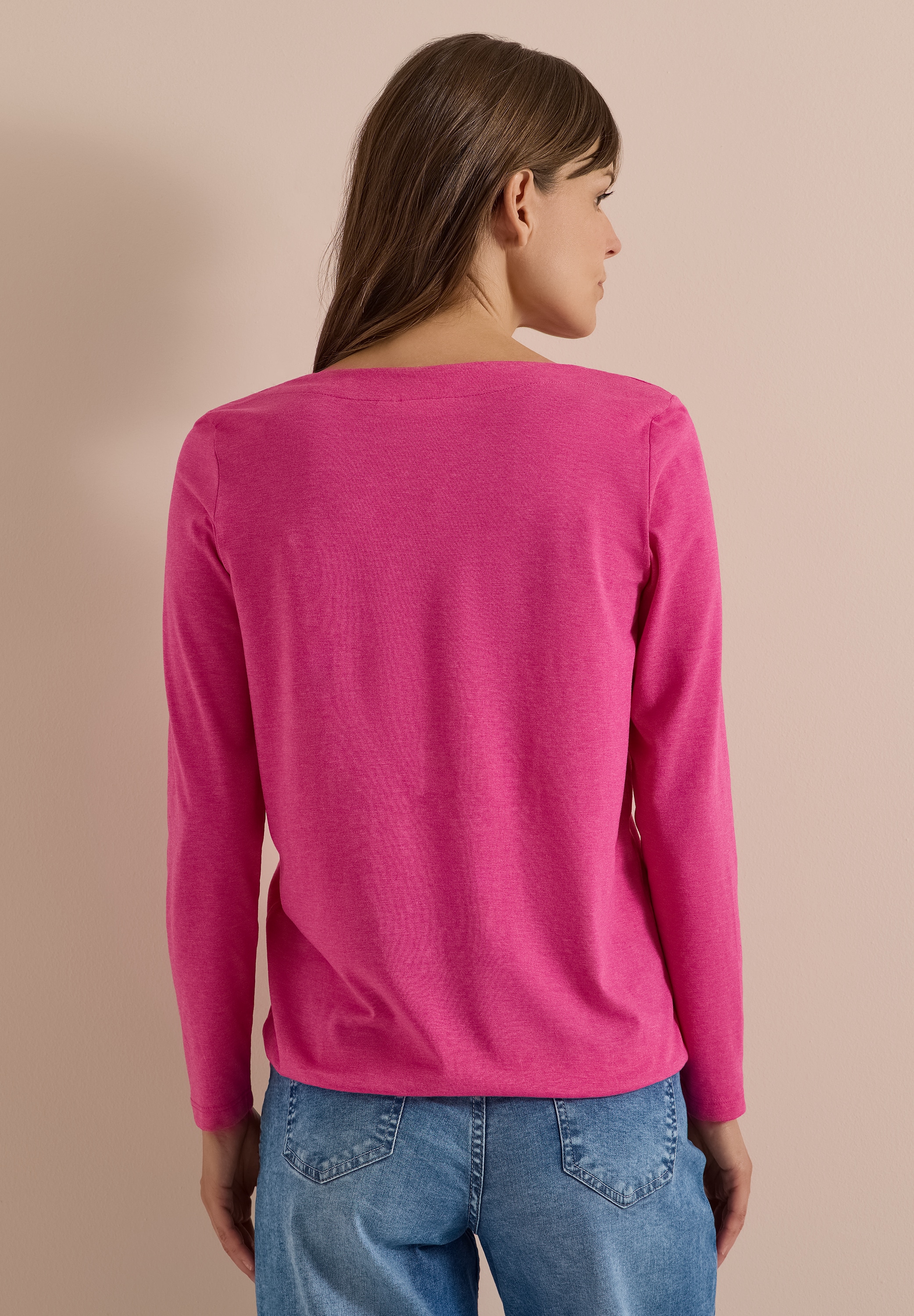 Cecil Langarmshirt mit U-Boot-Ausschnitt