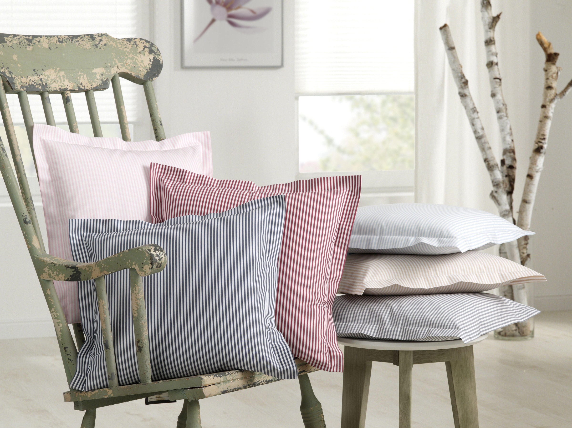 Elegante Bettwäsche "Classico" 2 Stk. angenehmes Hautgefühl günstig online kaufen