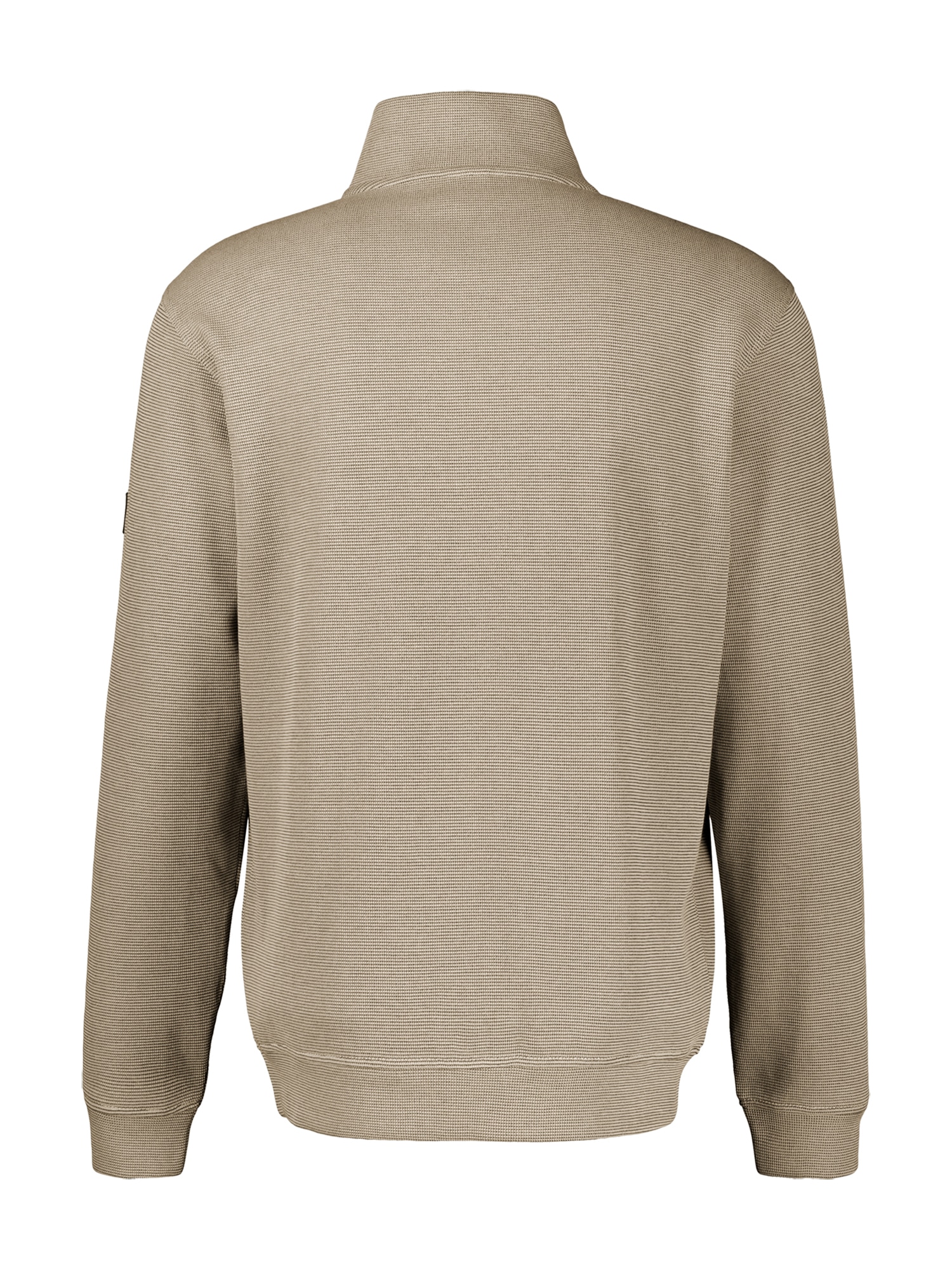 LERROS Sweatshirt »Hochwertiger Troyer aus Mischgewebe mit feiner Rippstruktur«
