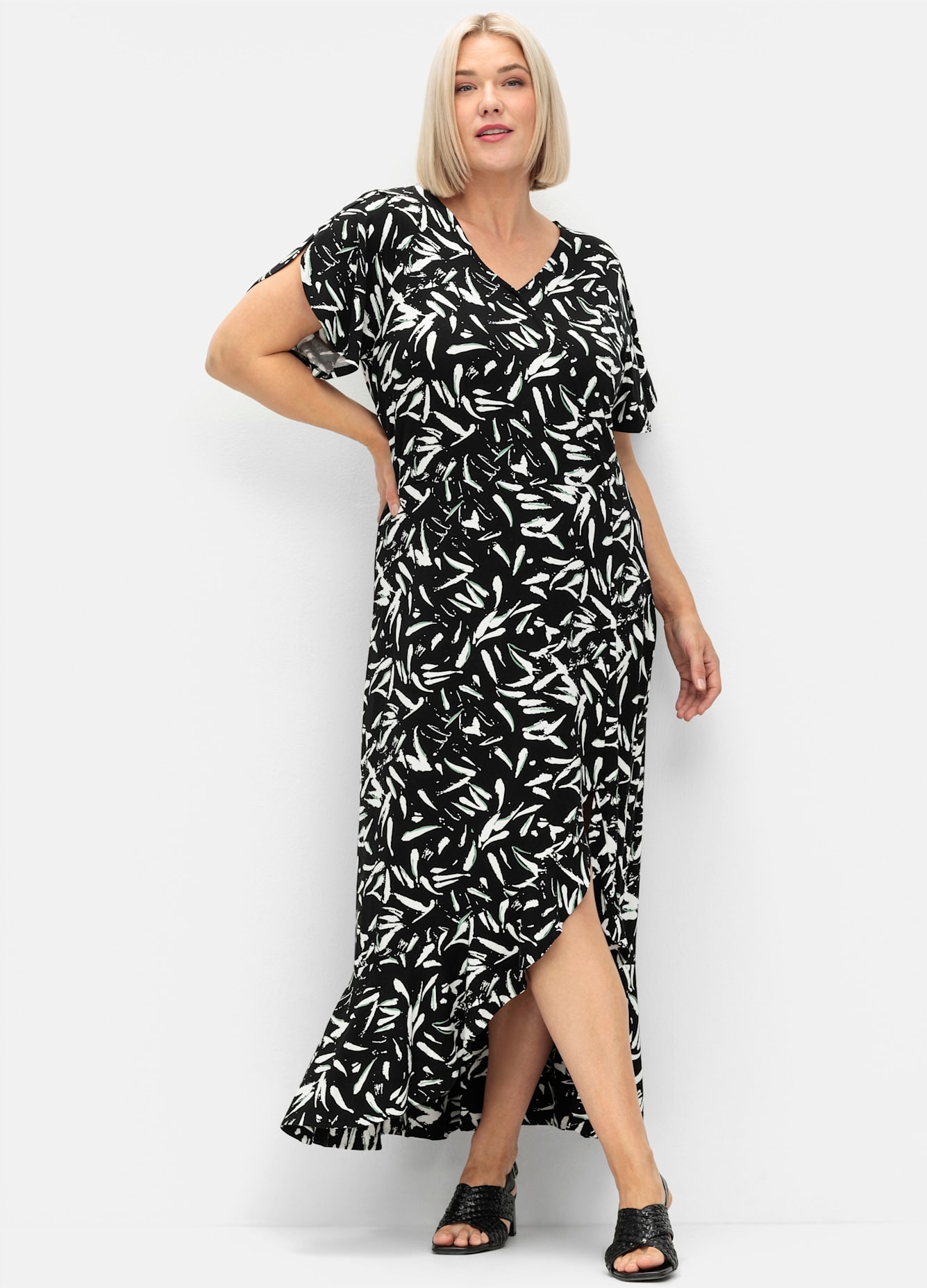 Sheego Maxikleid "Maxikleid" günstig online kaufen