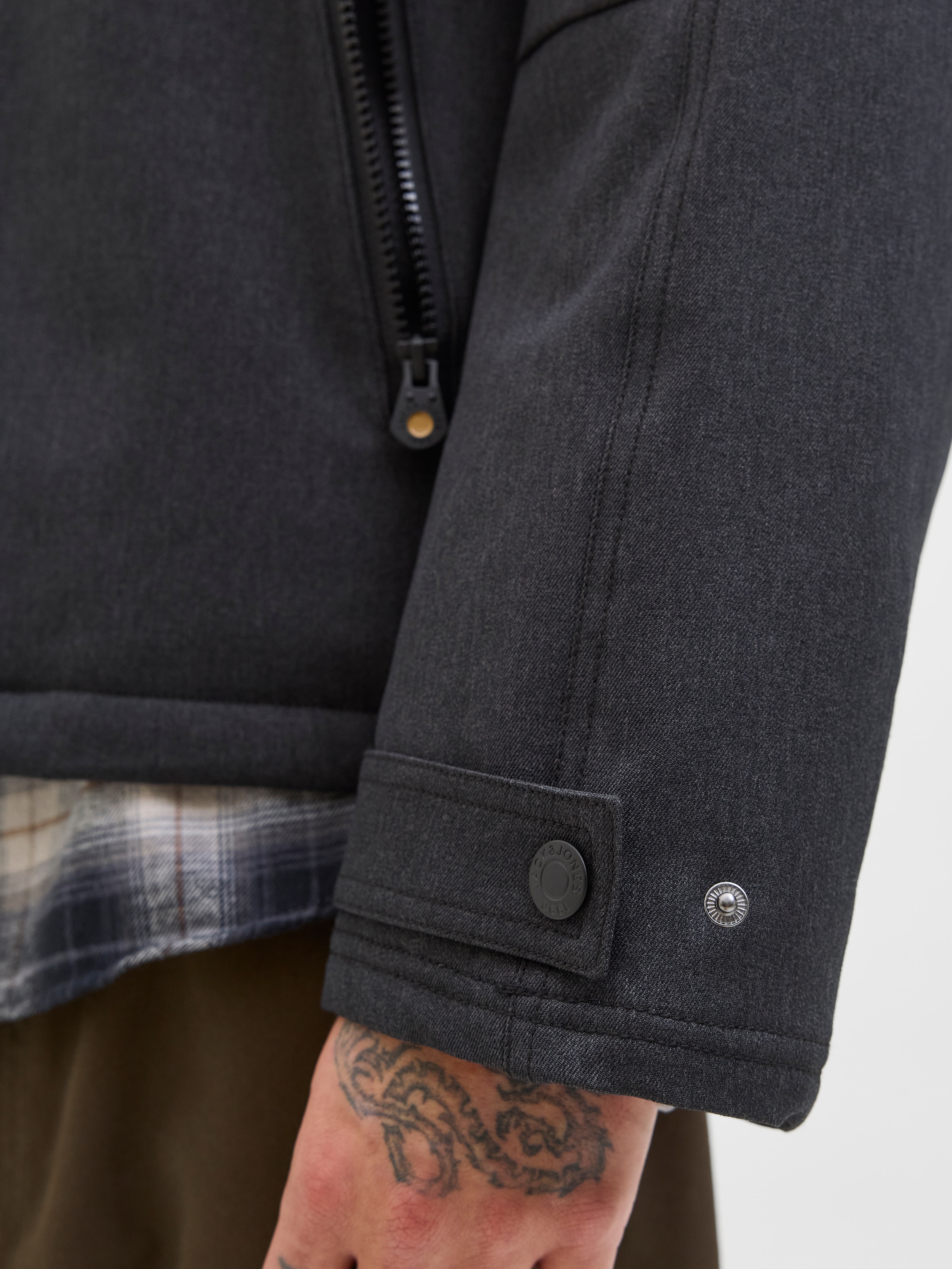 Jack & Jones Outdoorjacke »JJEPARKER DOVER JACKET SN«, mit Kapuze