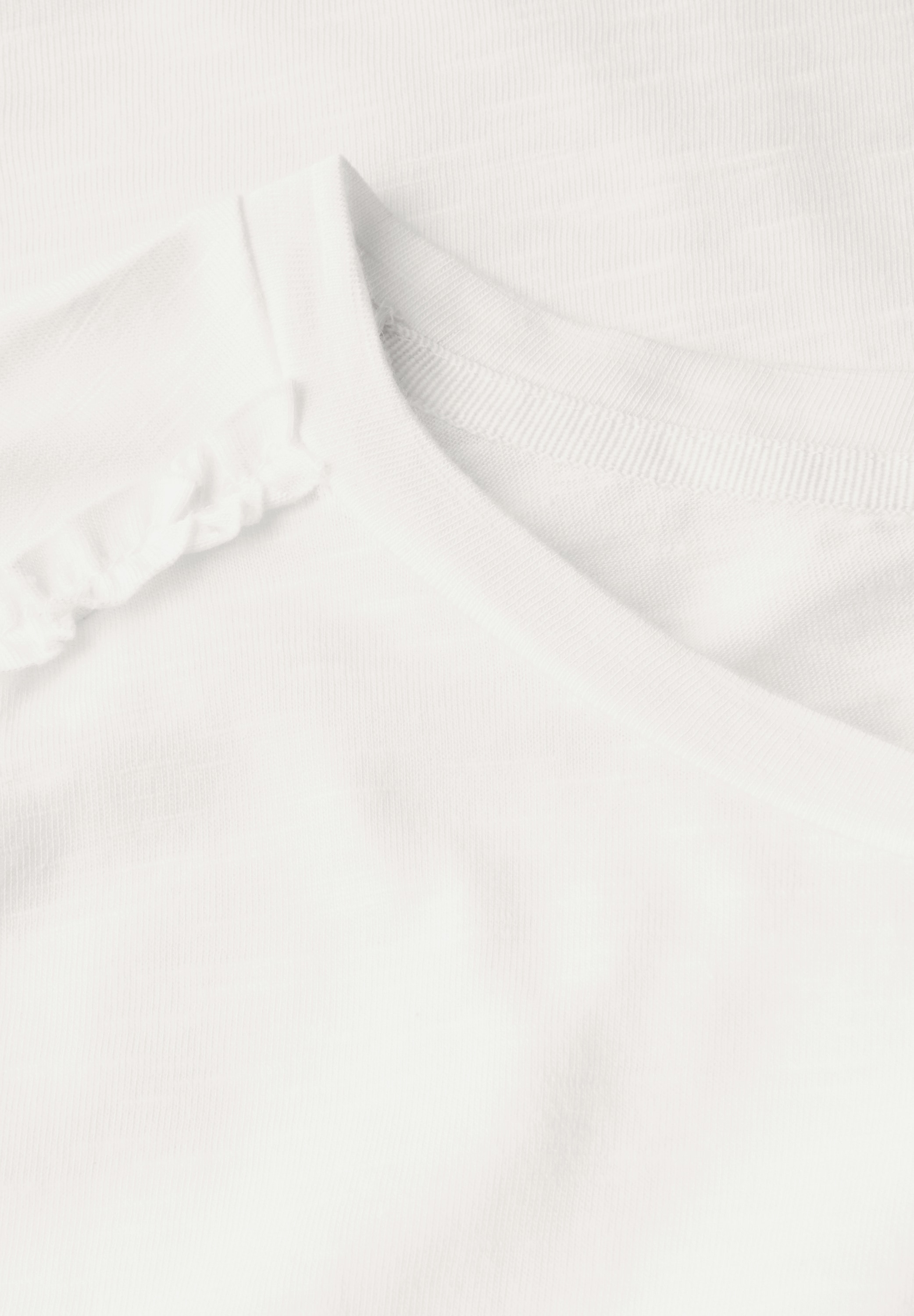 STREET ONE STUDIO T-Shirt, aus elastischem Materialmix