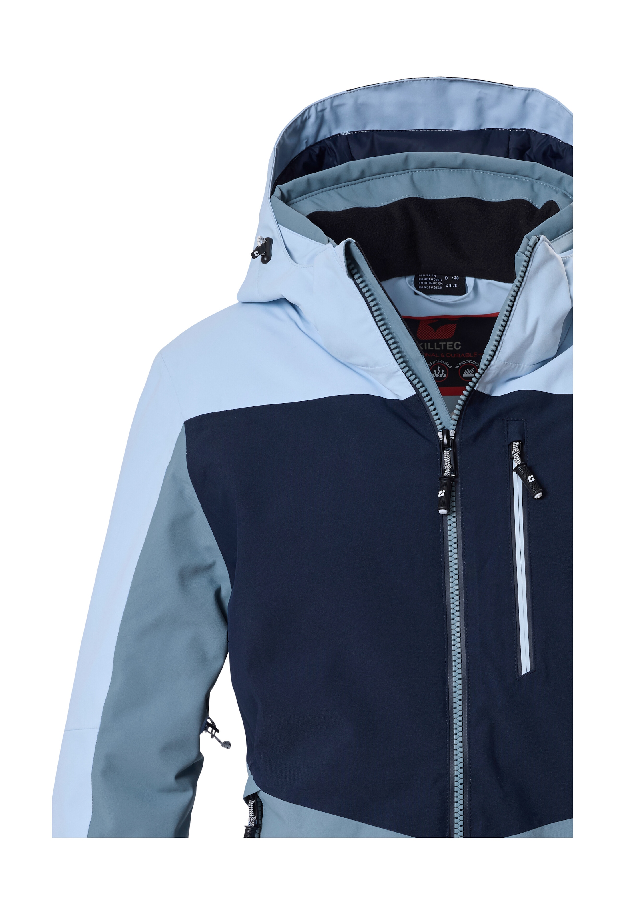 Killtec Skijacke »KSW 121 WMN SKI JCKT« Damen Skijacke: wasserdicht, atmungsaktiv, verschweißte Nähte