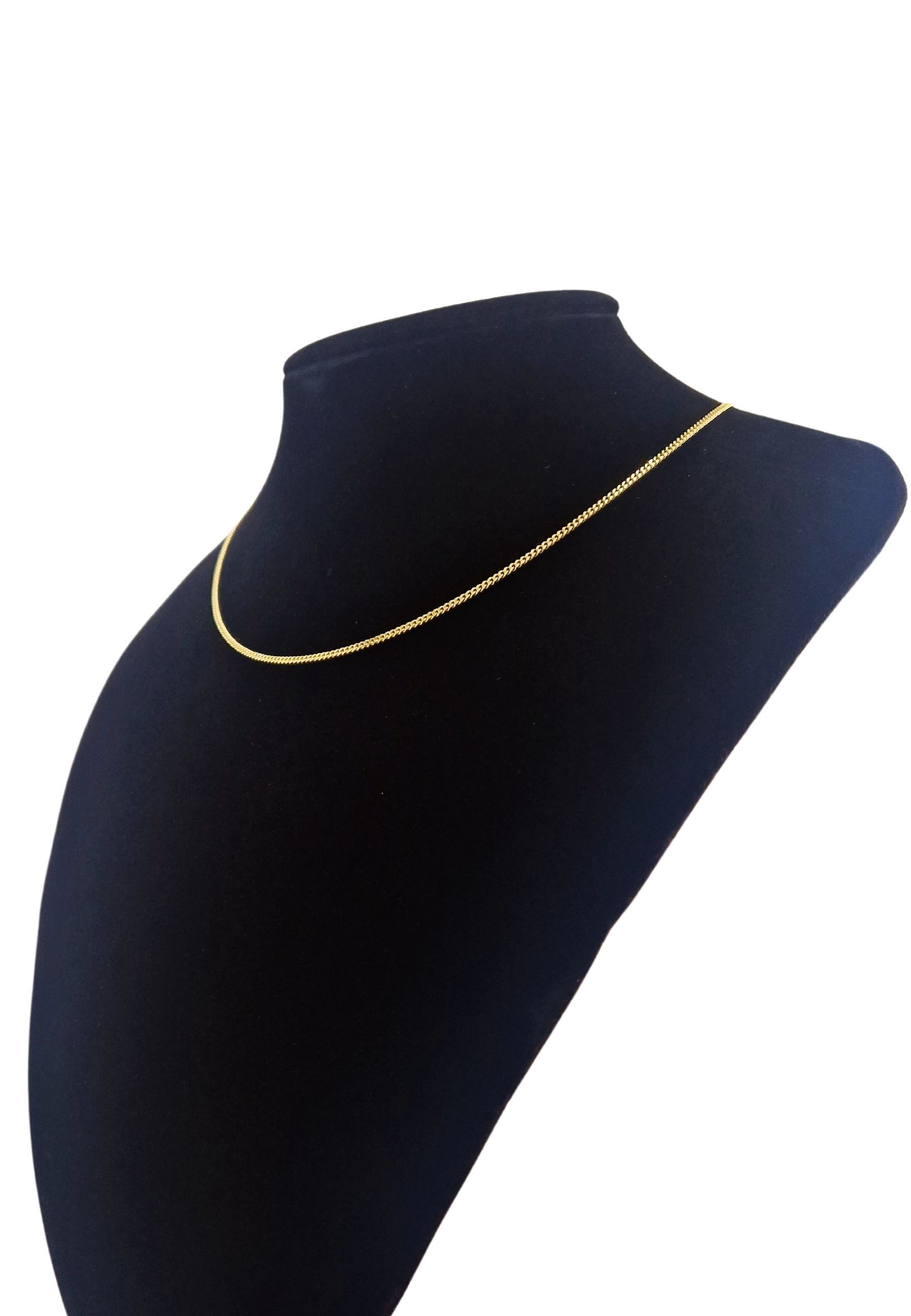 Adelia´s Silberkette »Damen Silber Schmuck 925 Silber Flach Panzer Halskette Ø 1,8 mm« Silberschmuck für Damen