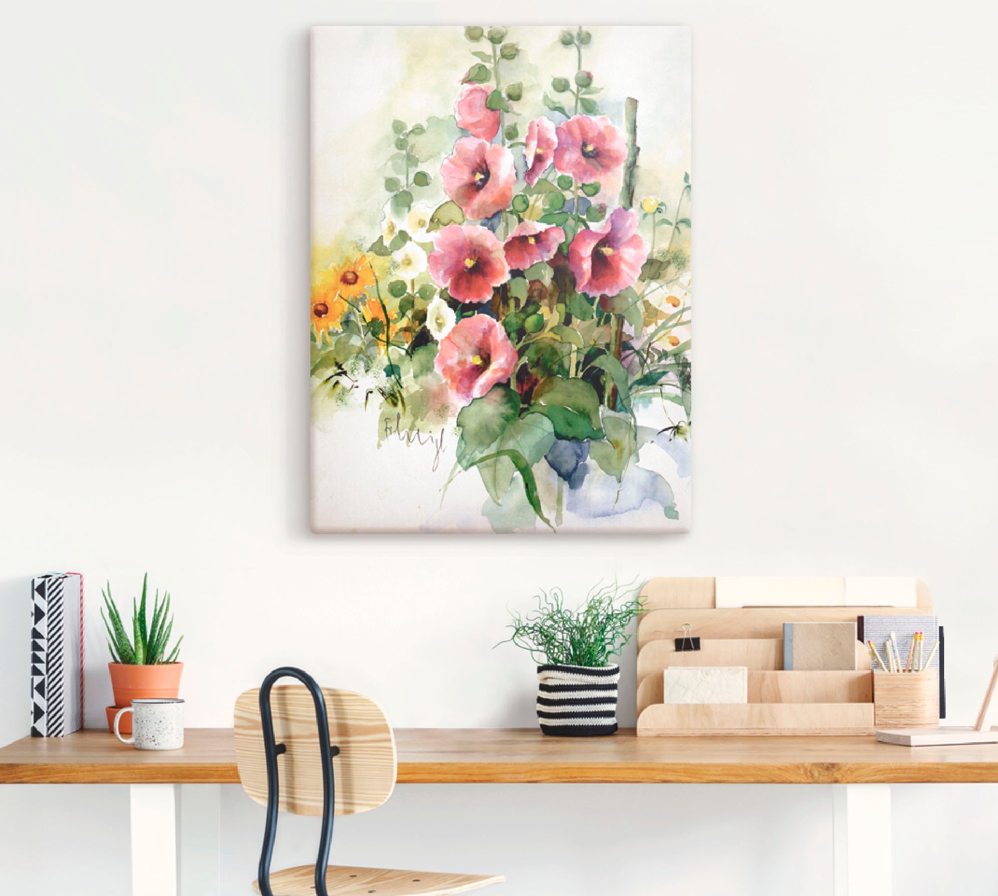 Artland Wandbild »Blumen Zusammenstellung I«, Blumen, (1 St.), als Leinwandbild, Poster in verschied. Größen