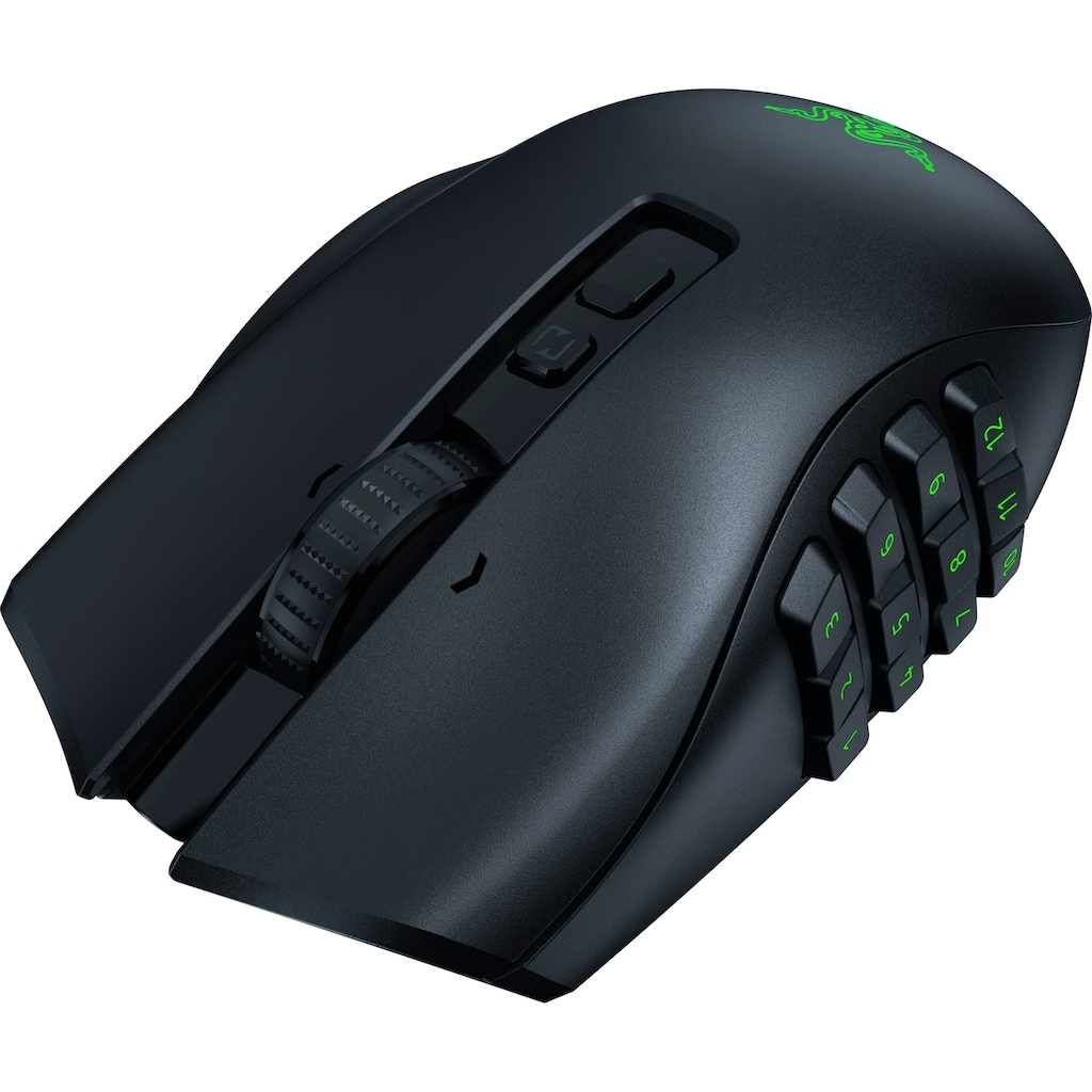 RAZER Gaming-Maus »Naga V2 Pro«, Bluetooth-RF Wireless-kabelgebunden