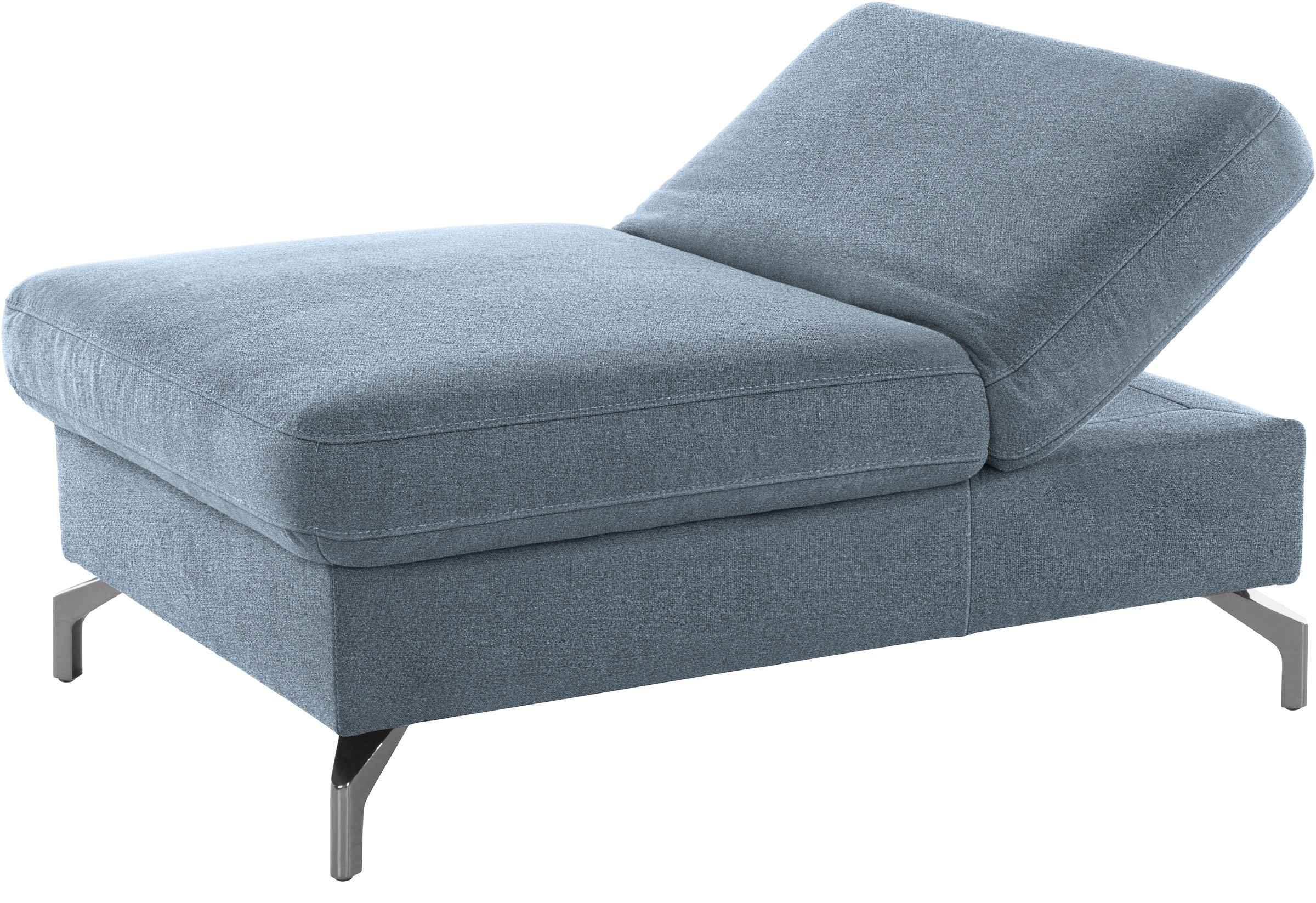 sit&more Hocker »Brisbane«, Fußhöhe 12 cm, mit Federkern und Klappfunktion