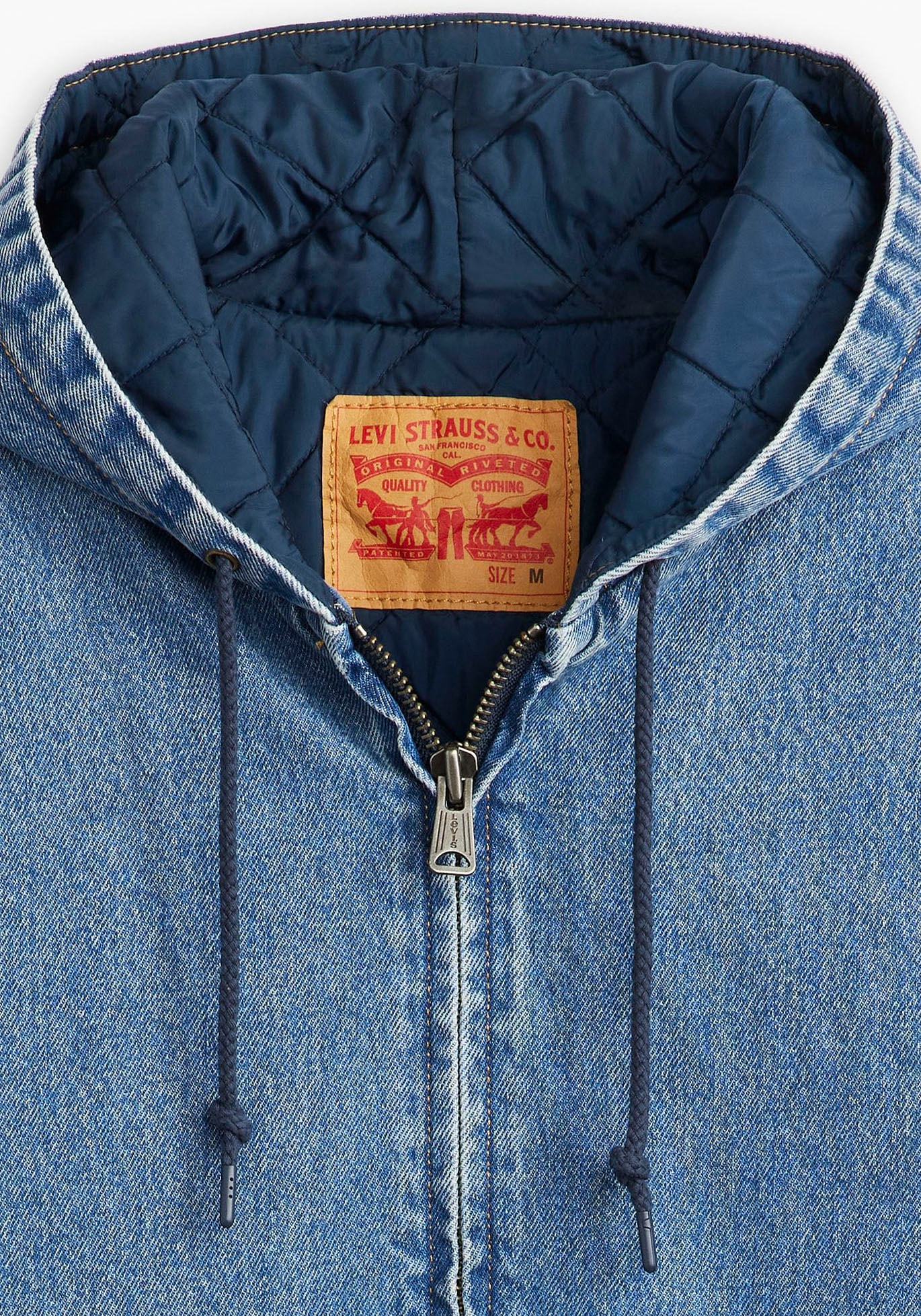 Levi's® Jeansjacke, mit Kapuze, mit Kapuze