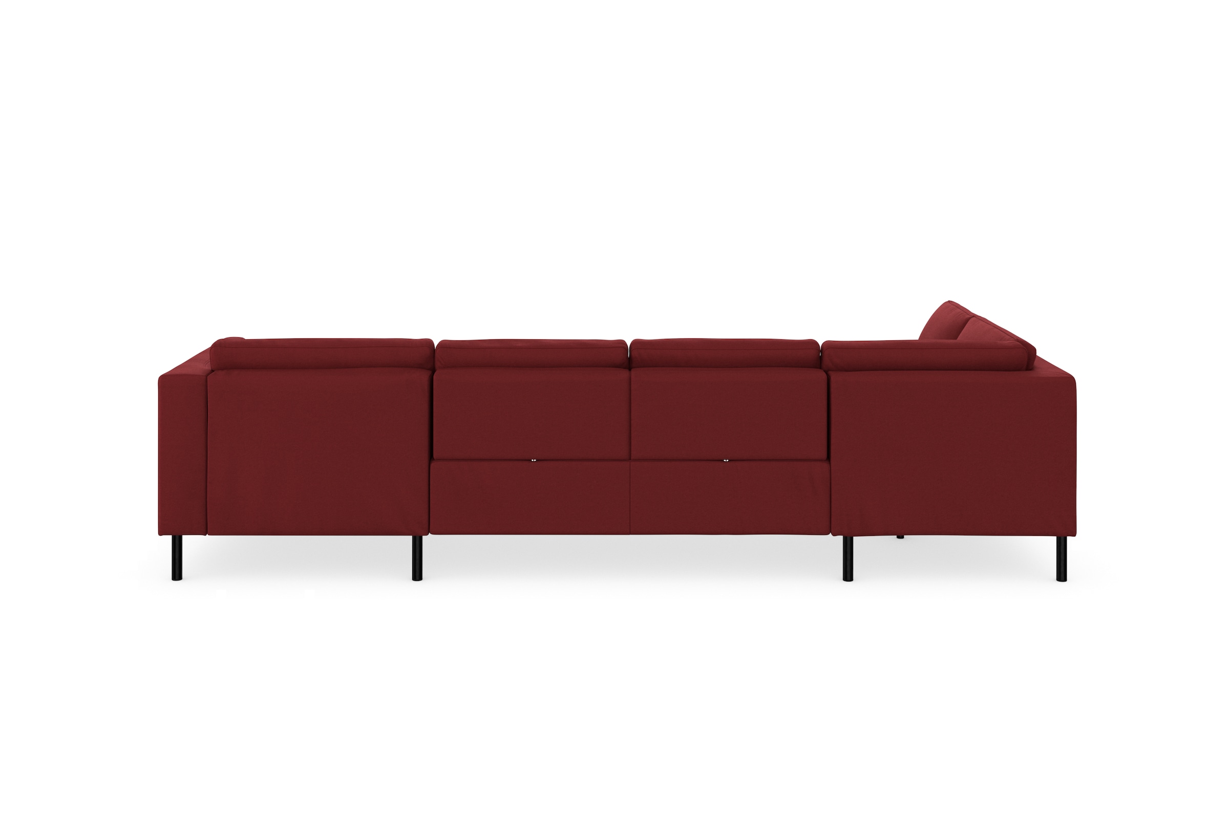 sit&more Wohnlandschaft »Lindholm U-Form«, mit Sitztiefenverstellung und Federkern