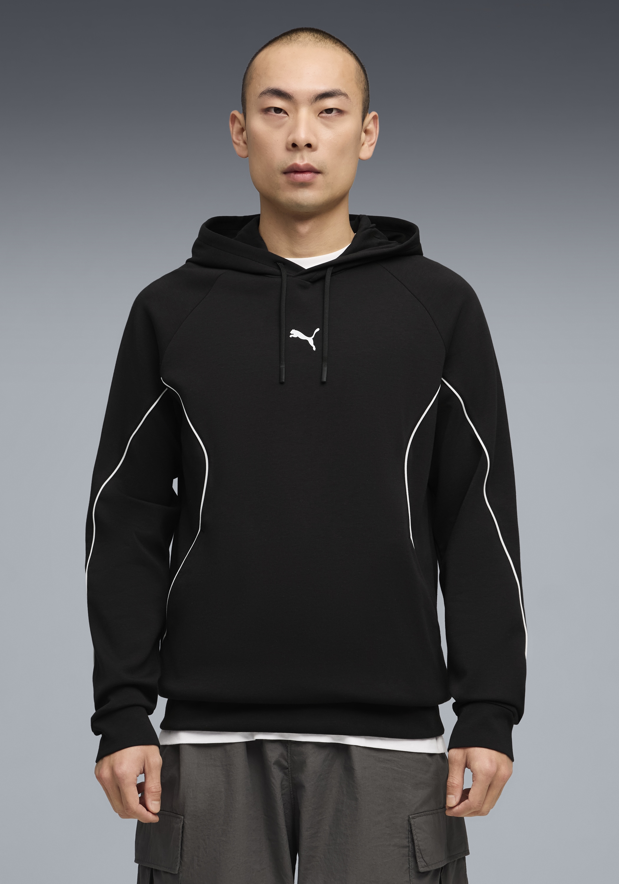 PUMA Kapuzensweatshirt "SPORT HOODIE DK", Regular Fit, mit Kapuze, mit Käng günstig online kaufen