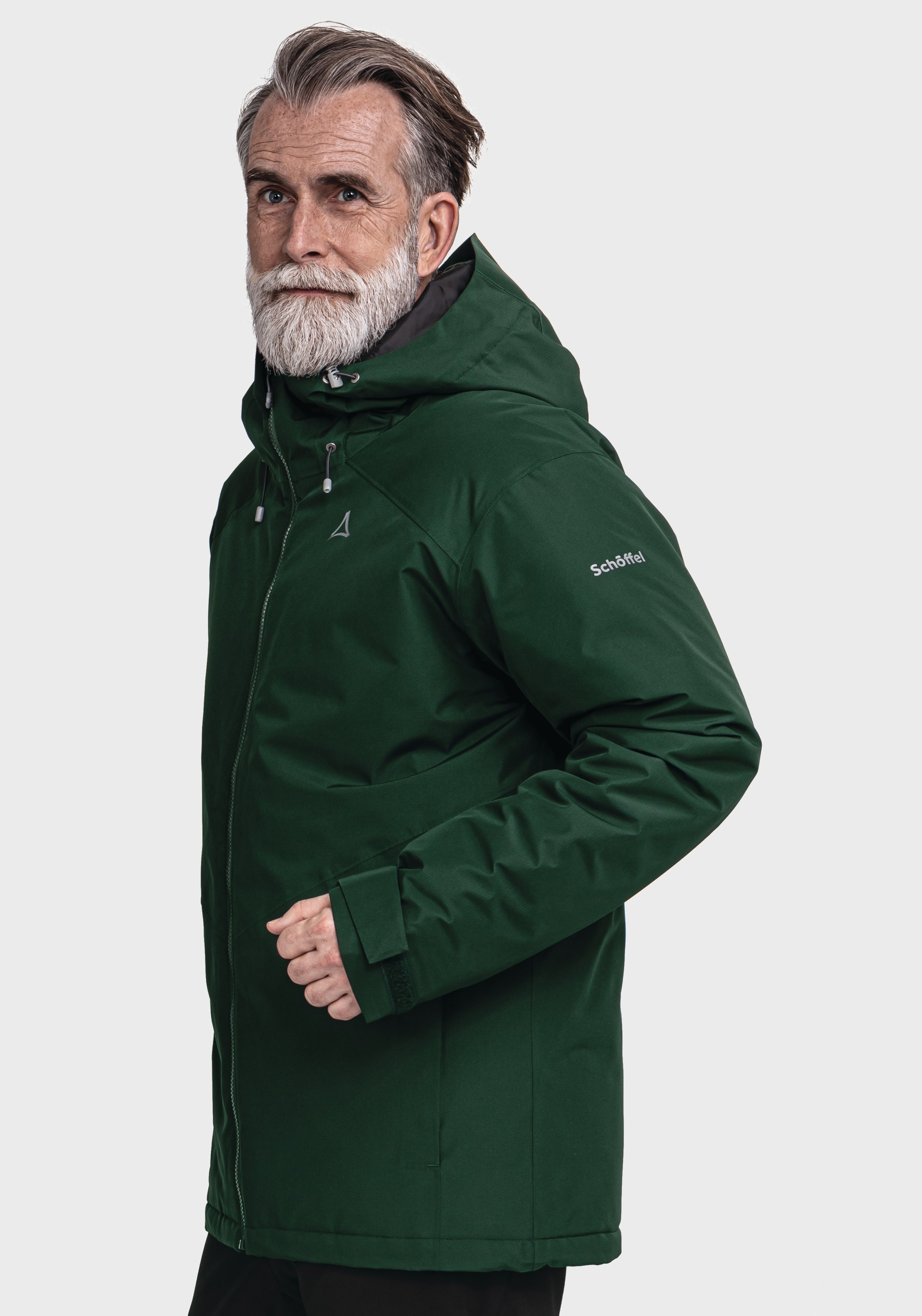 Schöffel Outdoorjacke »Hiking Ins Jacket Style Wildkar MNS«, mit Kapuze