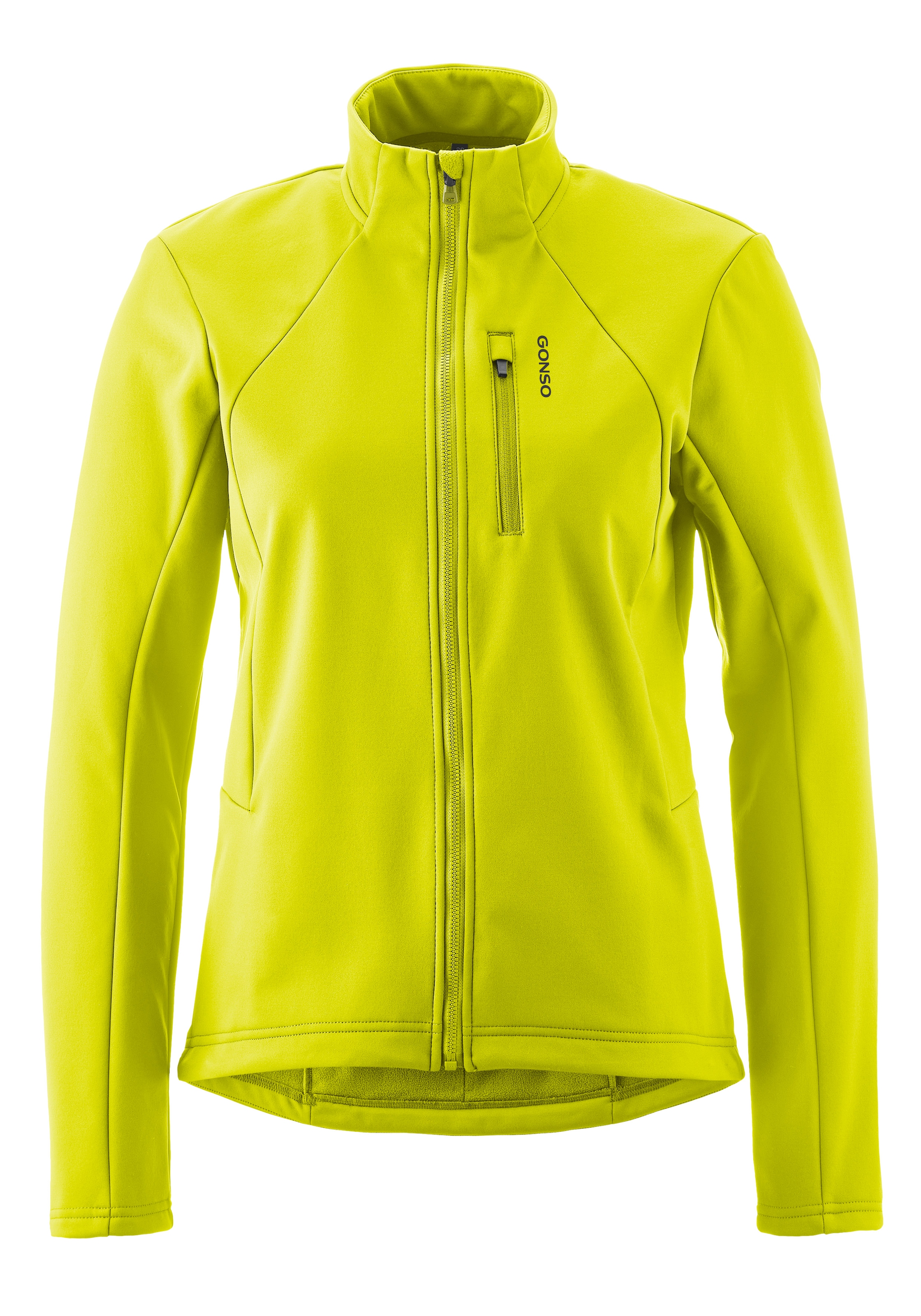 Gonso Fahrradjacke "ADVENTURE JACKET SOFTSHELL W" Damen Radjacke, atmungsaktiv, Slim Fit