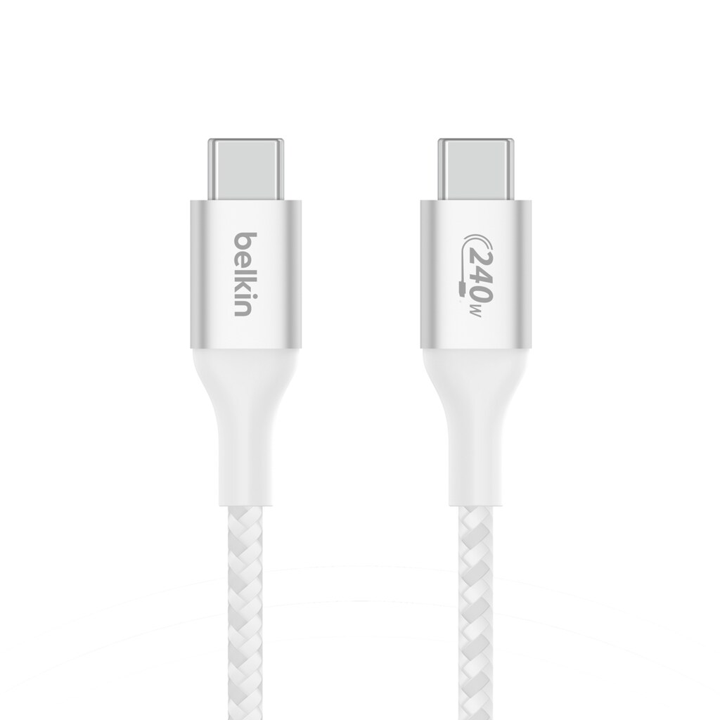 Belkin USB-Kabel »BOOST CHARGE 240W USB-C auf USB-C Kabel, 2m«, USB Typ C-USB Typ C, 200 cm