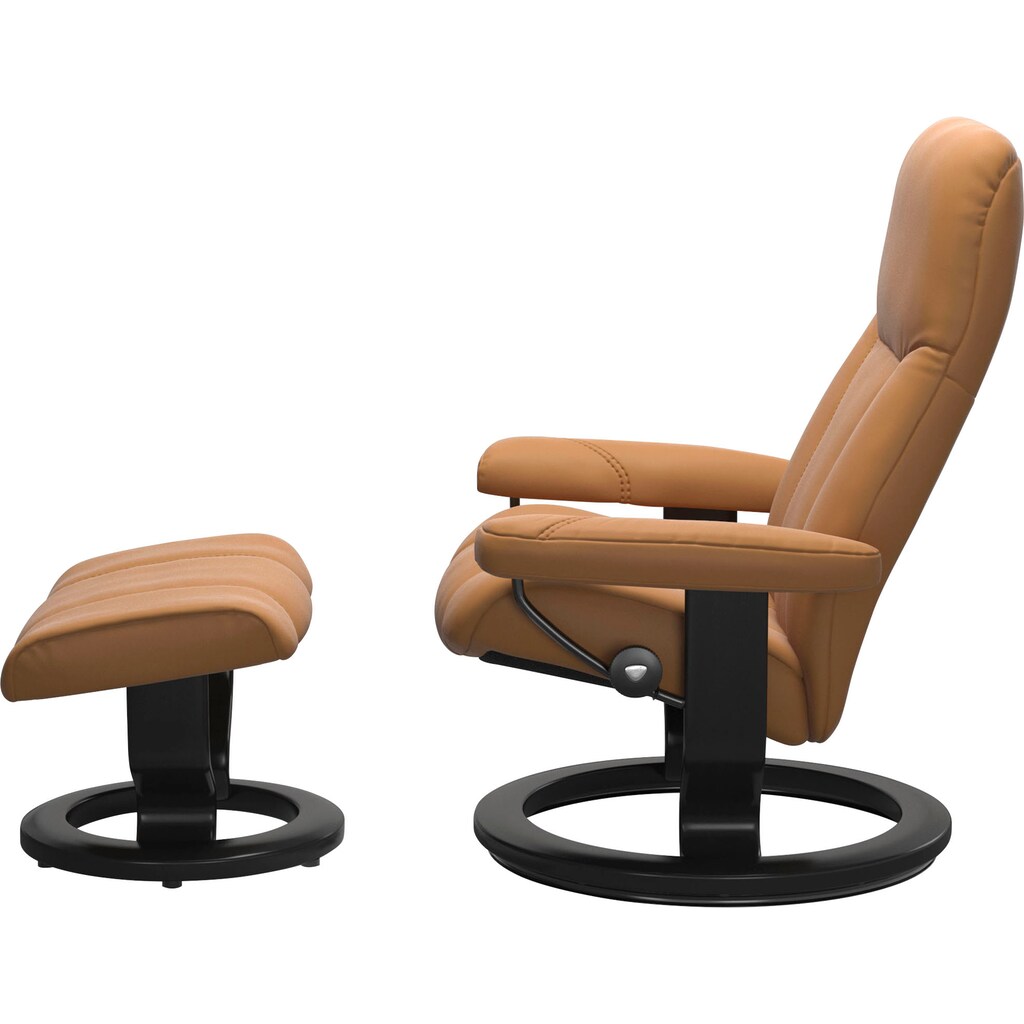 Stressless® Relaxsessel »Consul«, (Set, Relaxsessel mit Hocker)