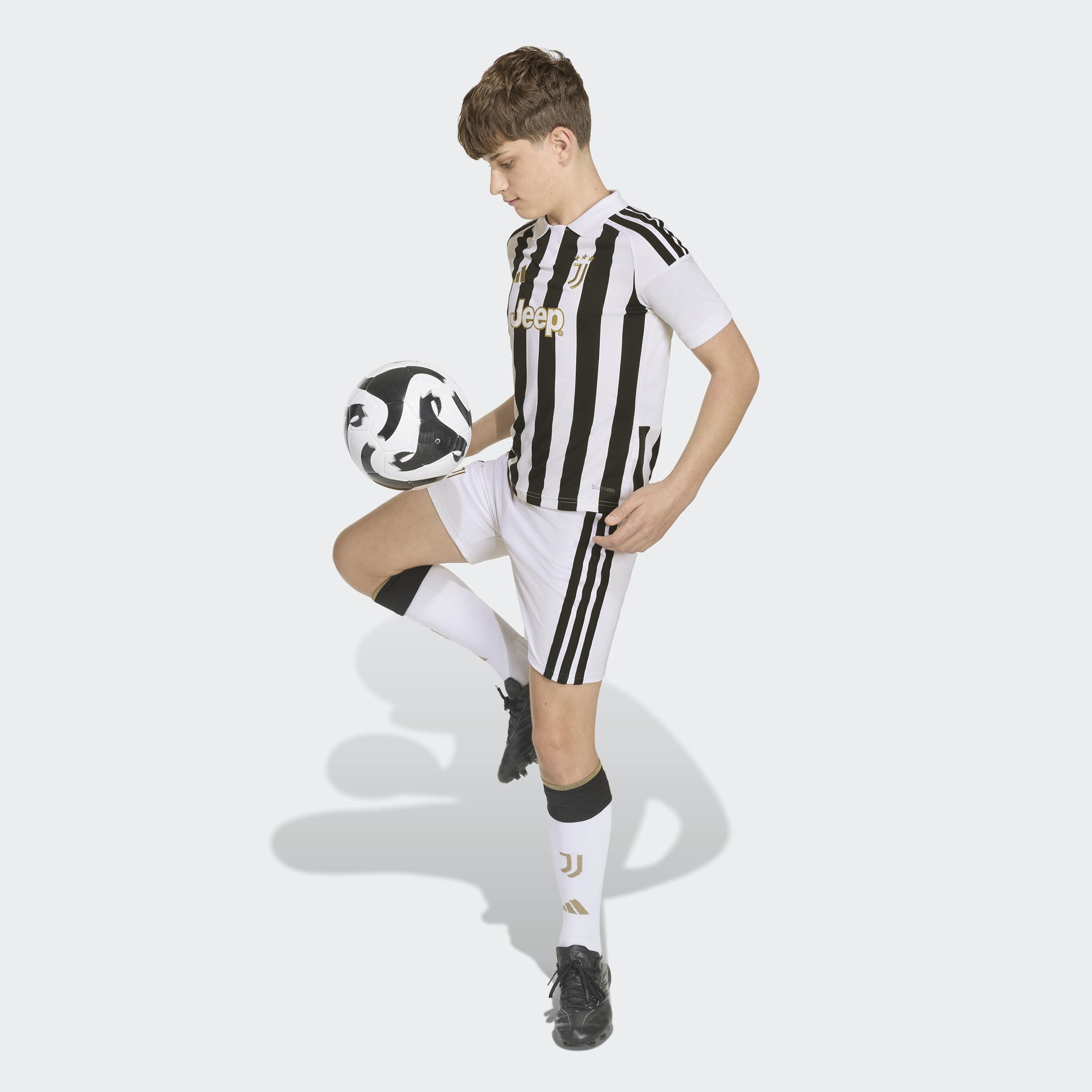 adidas Performance Trainingsshorts »JUVE H SHO Y«  mit mittelhohem Bund, für Fußball, aus Polyester