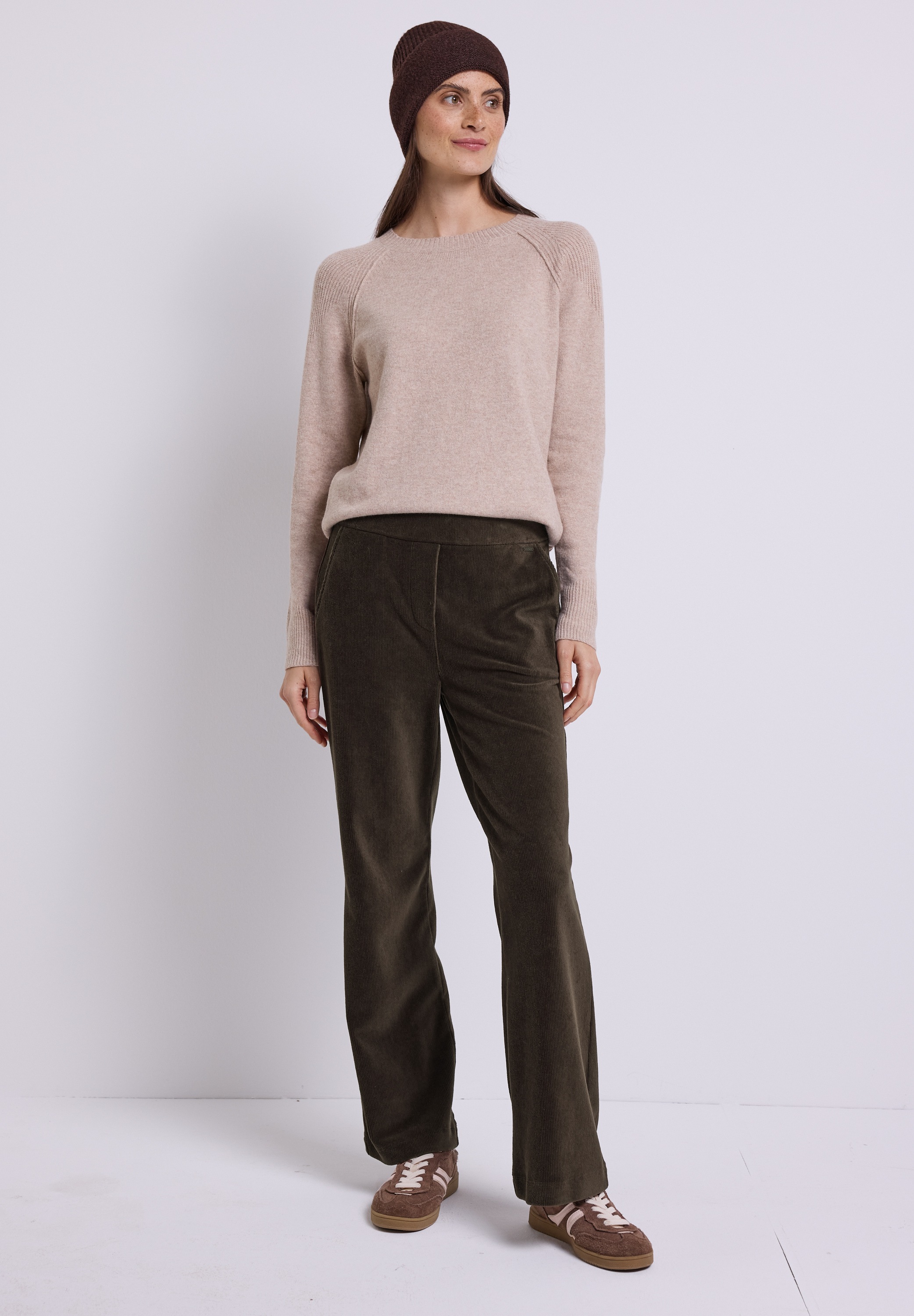 Cecil Cordhose  im elastischen Materialmix