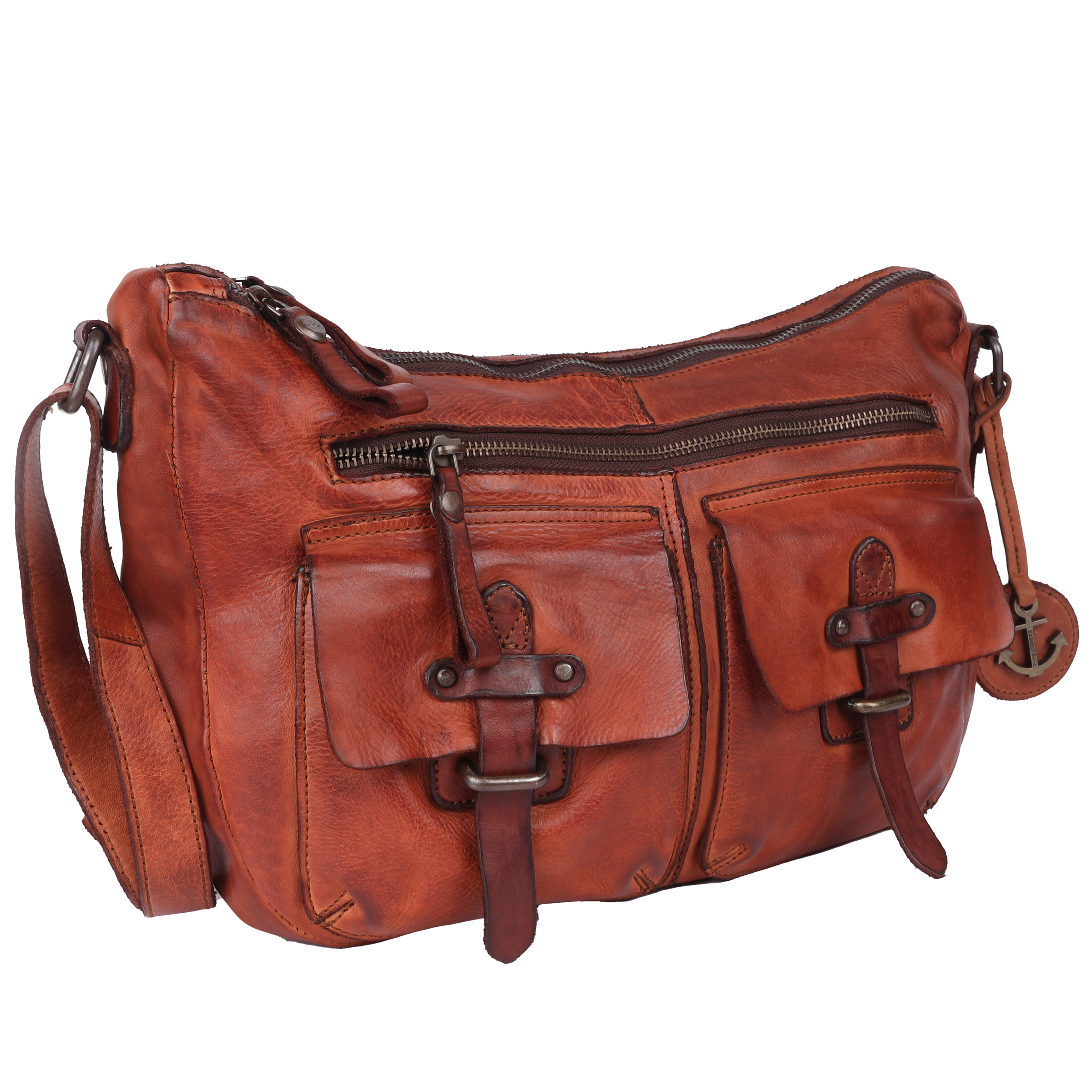 HARBOUR 2nd Handtasche "Emerson" gewaschendes Rindleder günstig online kaufen