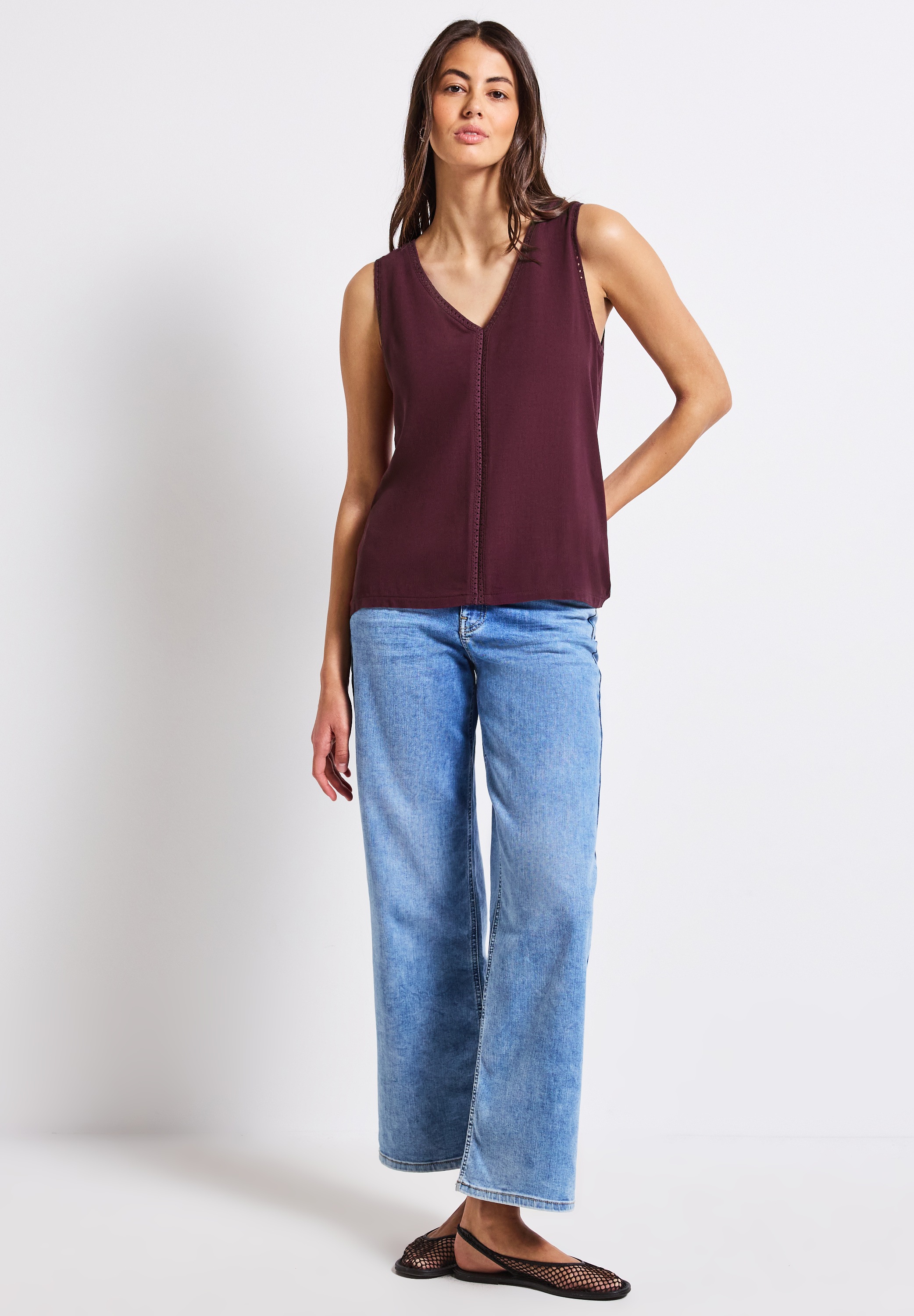 Thumbnail - STREET ONE Trägertop mit V-Ausschnitt