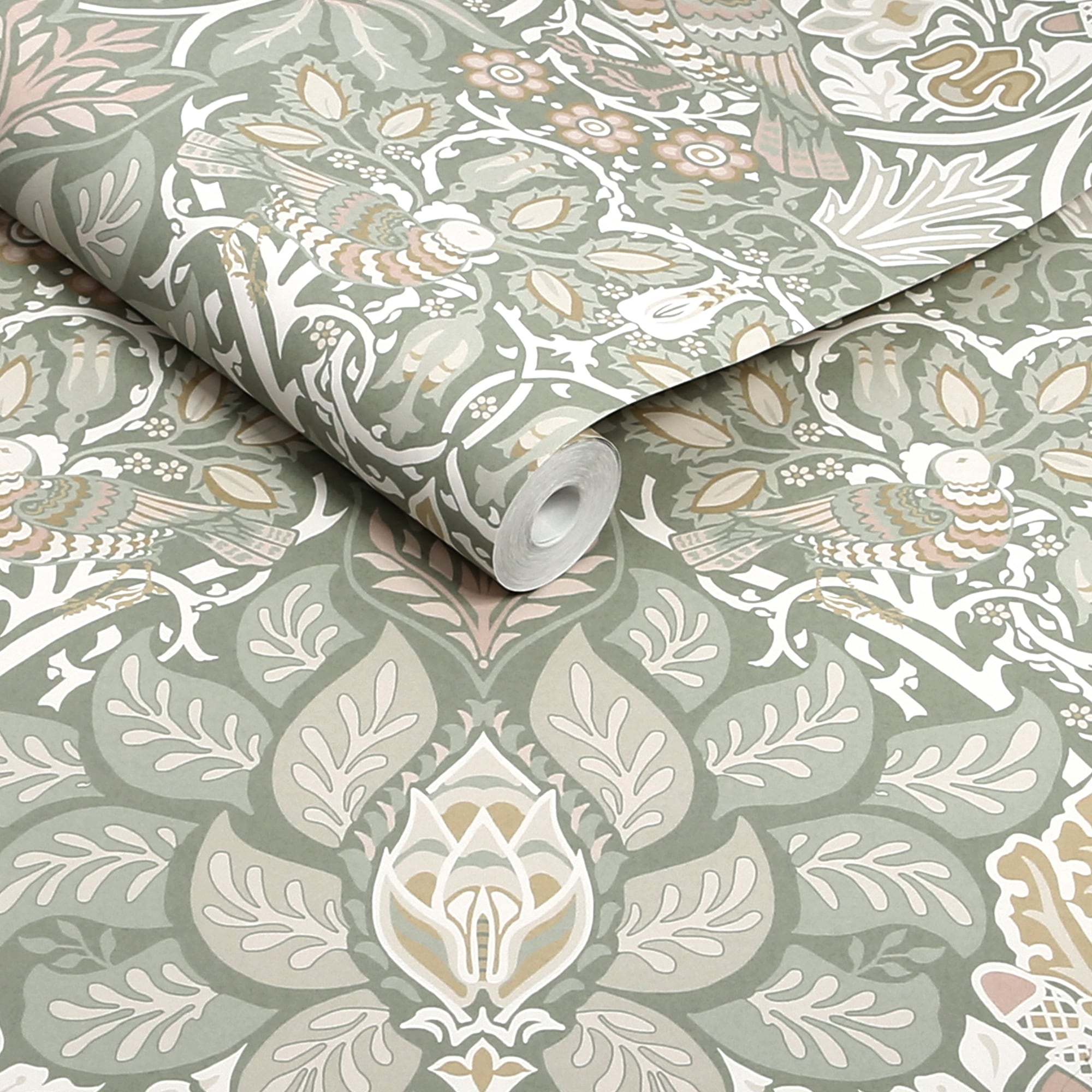 WILLIAM MORRIS AT HOME Vliestapete »Dove & Rose Spring Garden«, Motiv, Design Tapeten