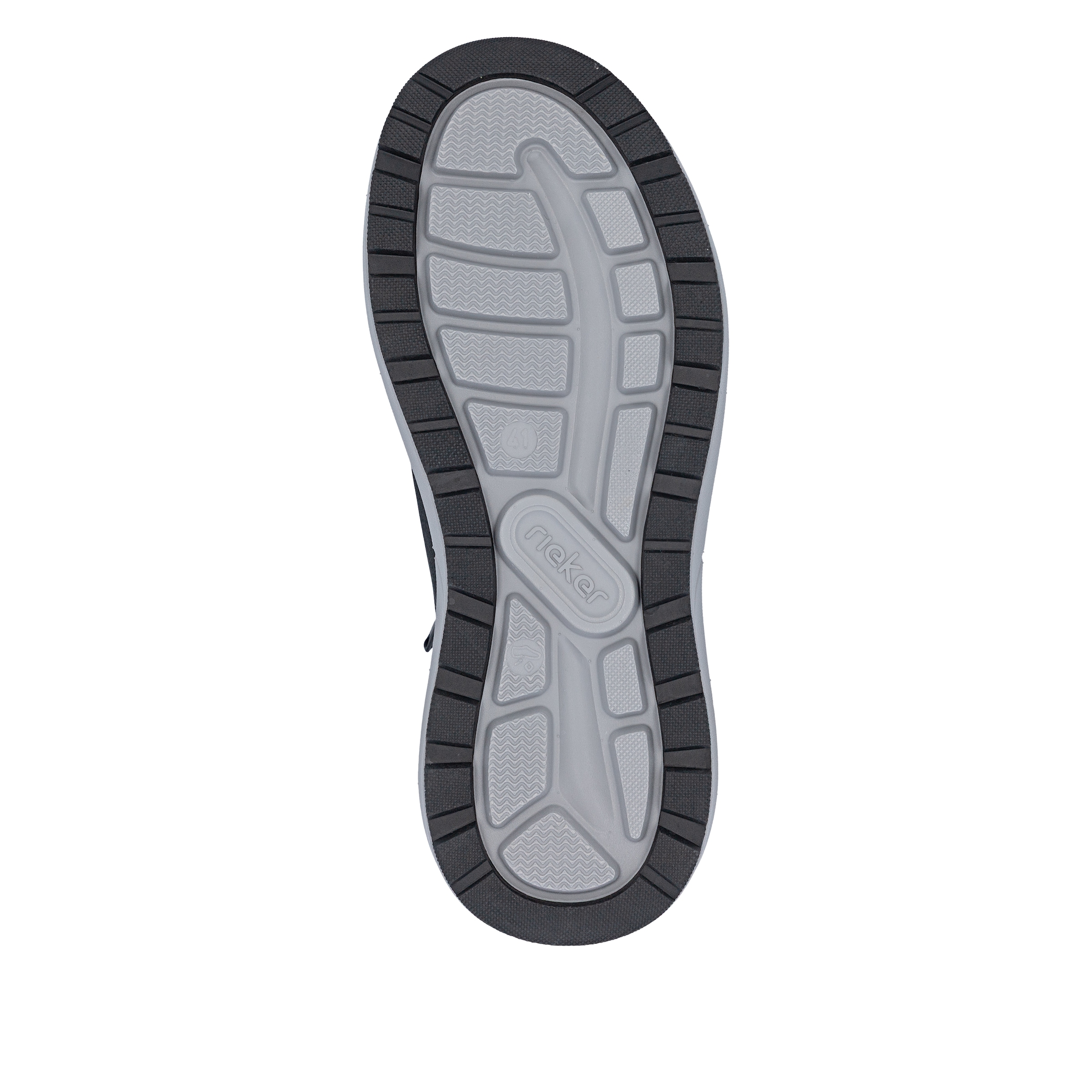 Rieker Sneaker  Halbschuh, Schnürschuh, Freizeitschuh mit Kontrastnähten