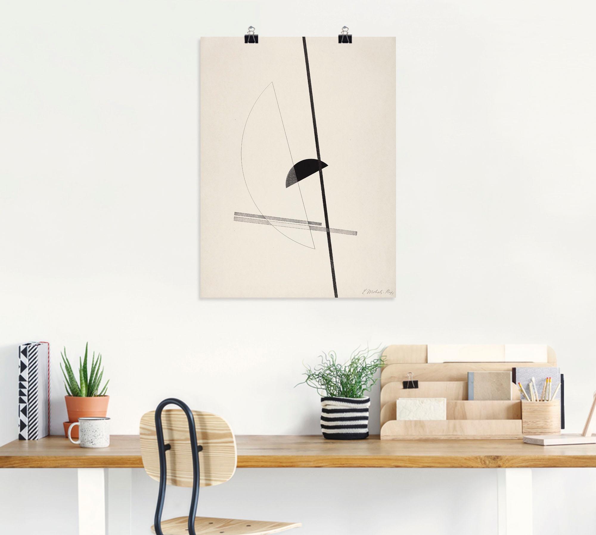 Artland Wandbild "Konstruktionen", Muster, (1 St.), als Leinwandbild, Poste günstig online kaufen