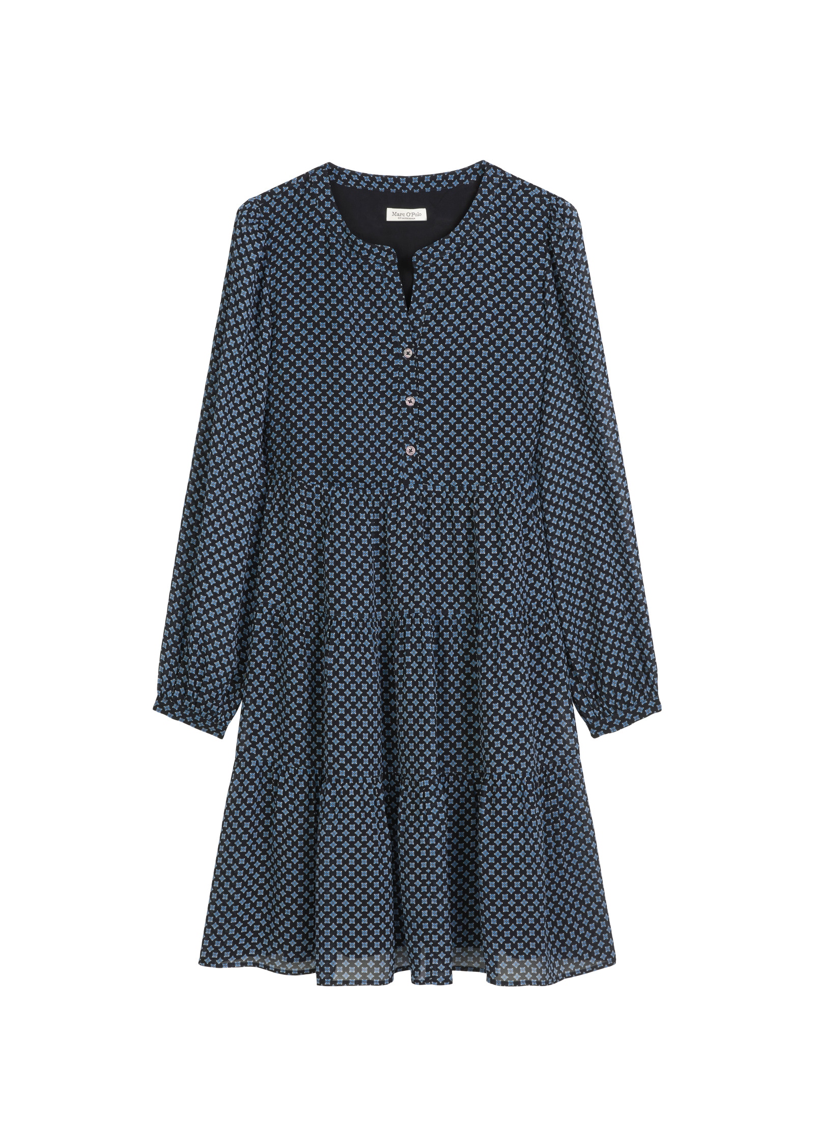 Marc O'Polo Minikleid »aus Viskose-Crêpe«