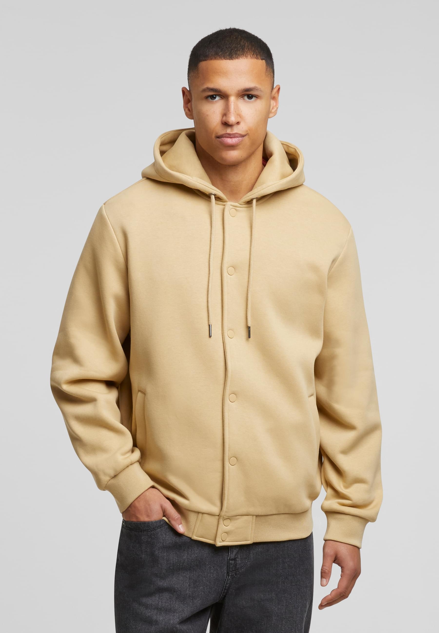 URBAN CLASSICS Sweatjacke »Urban Classics Fluffy Fleece Hoodjacket«