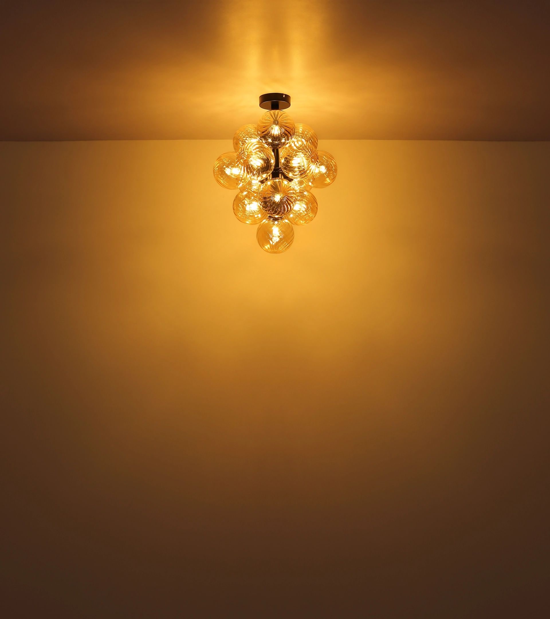 GLOBO LIGHTING LED Deckenleuchte »CONOR«, 13 flammig, Leuchtmittel G9 | ohne Leuchtmittel, Glaskugeln