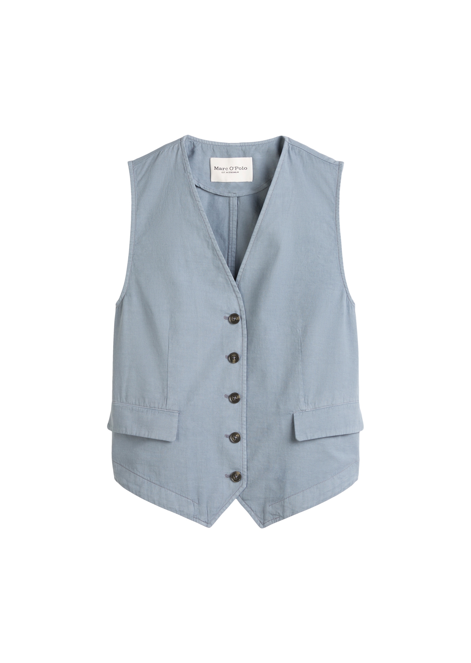 Marc O'Polo Anzugweste »aus Organic-Cotton-Leinen-Mix«