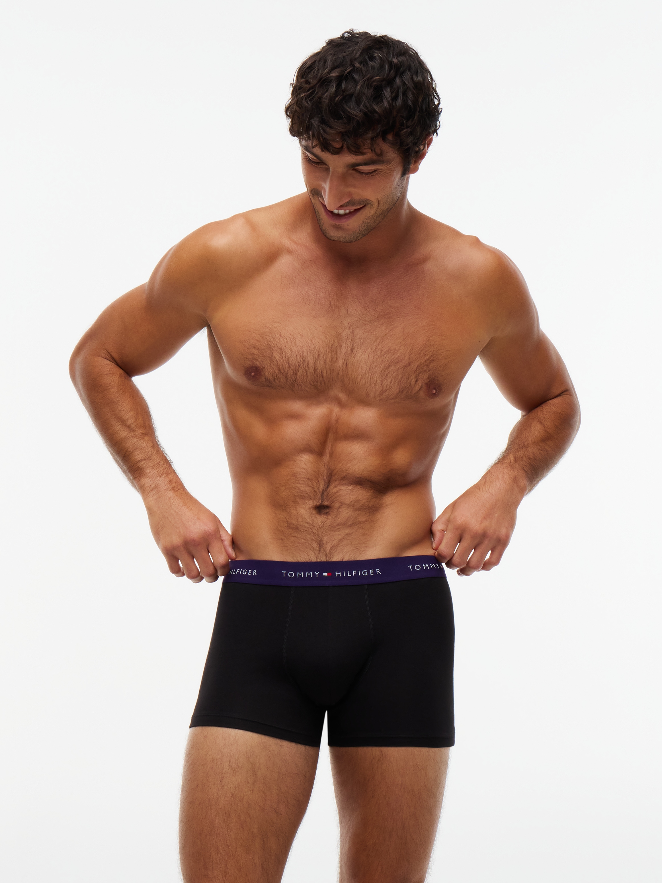 Tommy Hilfiger Underwear Trunk 3 Stk. Körpernahe Passform mit elastischem Bund