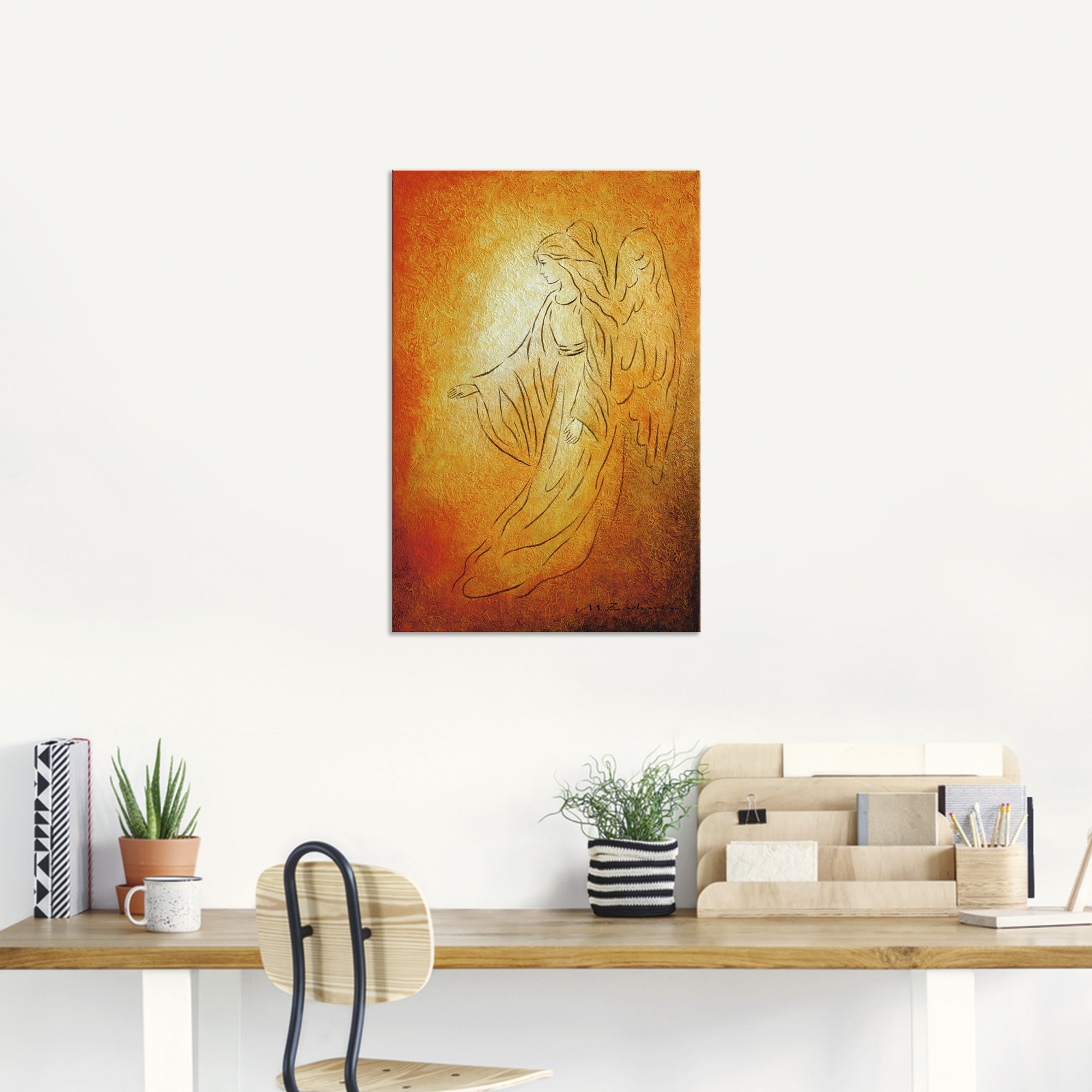 Artland Wandbild »Engel der Heilung - Engelkunst«, Religion, (1 St.), als Alubild, Outdoorbild, Leinwandbild, Poster, Wandaufkleber
