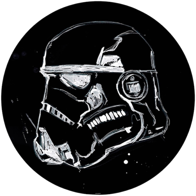 Komar Fototapete »Star Wars Ink Stormtrooper«, 125x125 cm (Breite x Höhe),  rund und selbstklebend auf Raten | BAUR