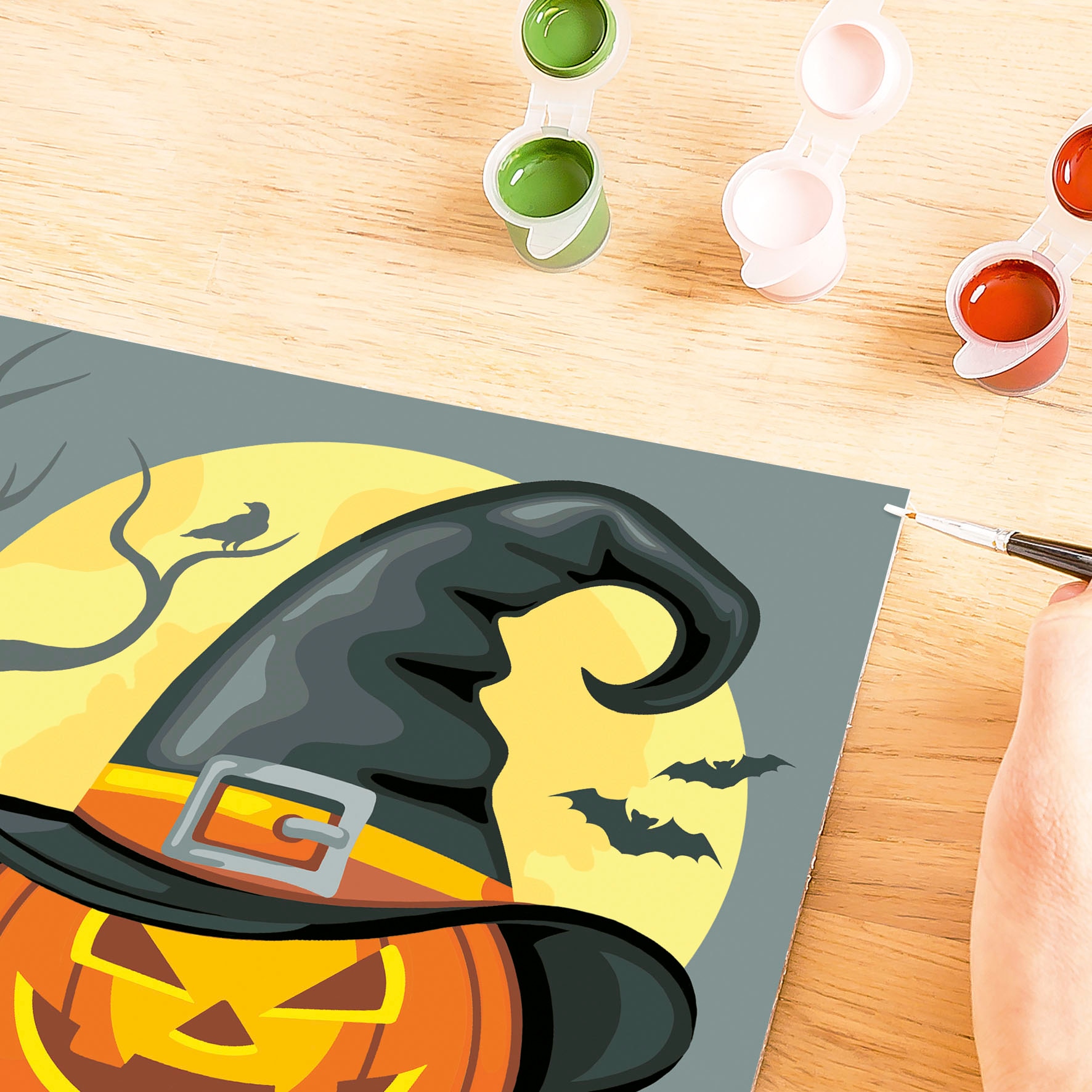 Ravensburger Malen nach Zahlen »Happy Halloween«, Made in Europe