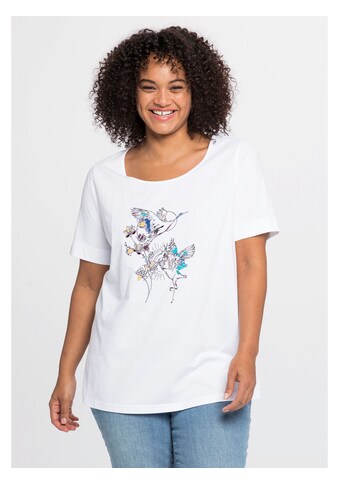 Sheego T-Shirt »T-Shirt«, mit Frontdruck kaufen