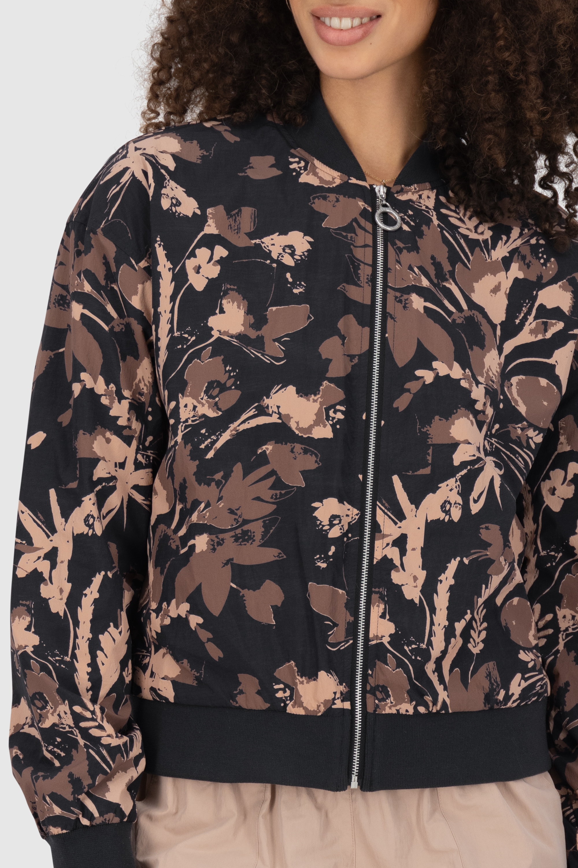 Alife & Kickin Sommerjacke »Damen EzraAK B Übergangsjacke, Jacke« leichte Übergangsjacke kurz im Blouson-Schnitt