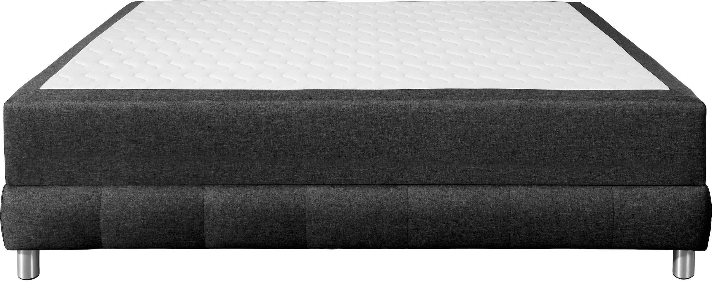 INOSIGN Boxspringbett »Vaasa«, für Dachschrägen geeignet, inkl. Bettkasten und Topper