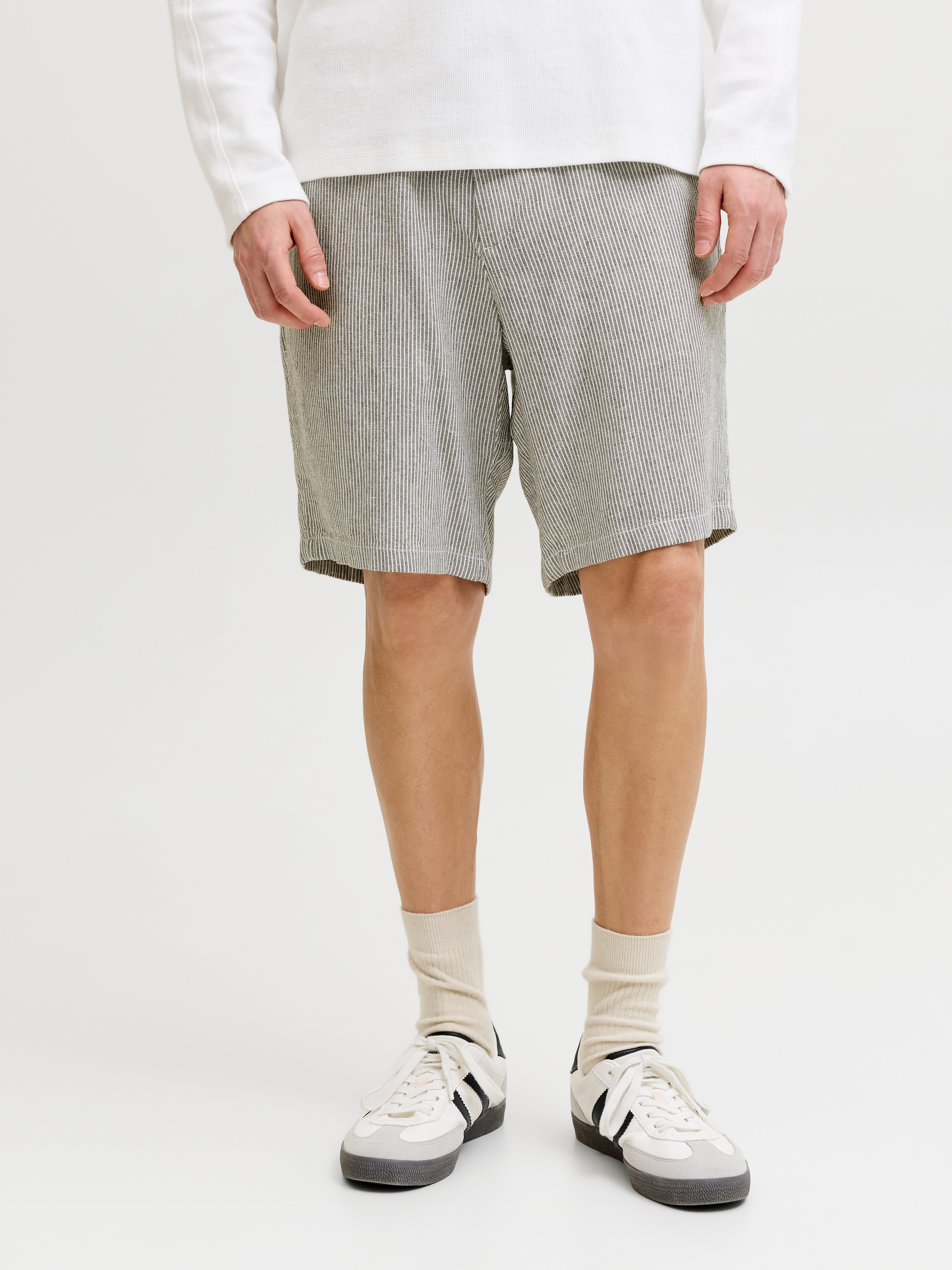 Jack & Jones Chinoshorts »JPSTACE MYKONOS LINEN BLEND SHORTS SRT«