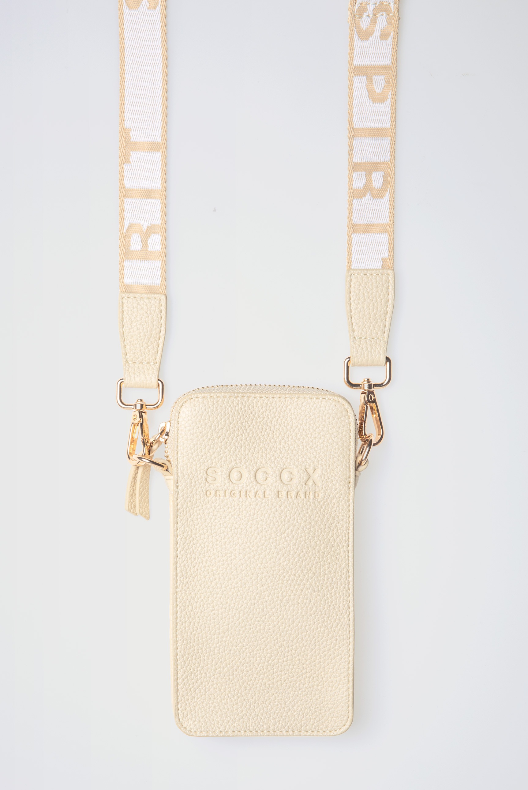 SOCCX Handytasche mit abnehmbarem Schulterriemen