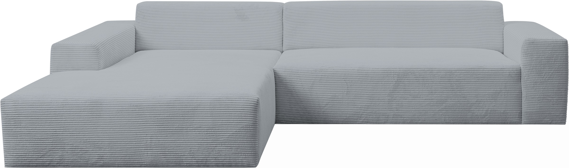 WERK2 Ecksofa »Zeus-XL, Mega-Sofa mit großer Sitztiefe, Stellmaße 311cm x 210cm«, Curvy Trend Garnitur mit urbaner Optik, bequem, Big-Sofa, L-Form