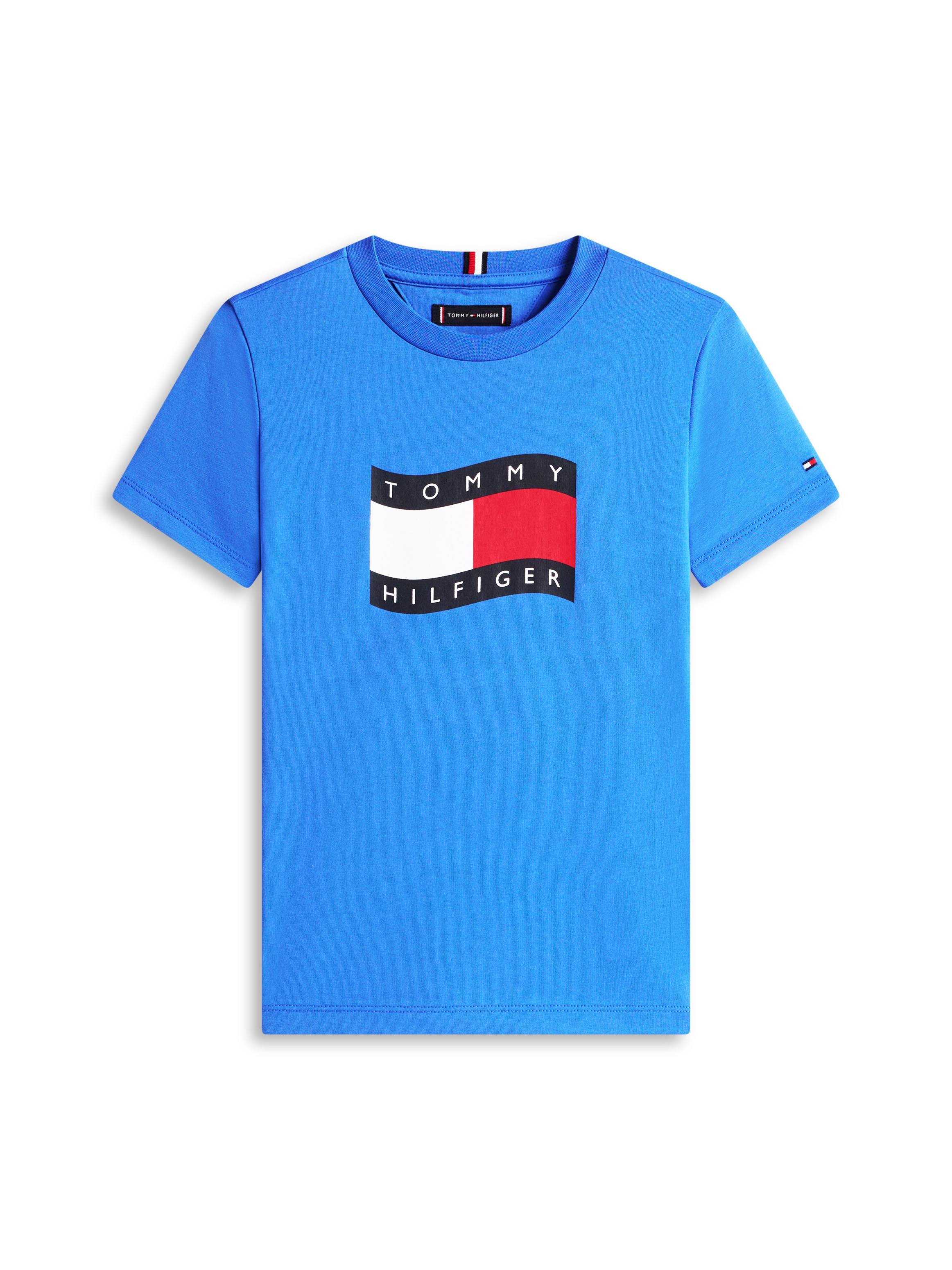 Tommy Hilfiger T-Shirt »WAVY FLAG T-SHIRT« Kinder bis 16 Jahre, regular fit
