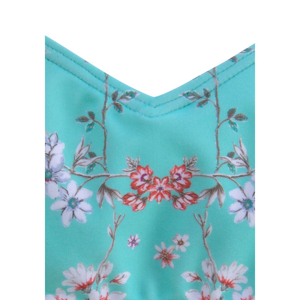 Marken Sunseeker Sunseeker Bustier-Bikini »Ditsy Kids«, mit sommerlichem Print blau