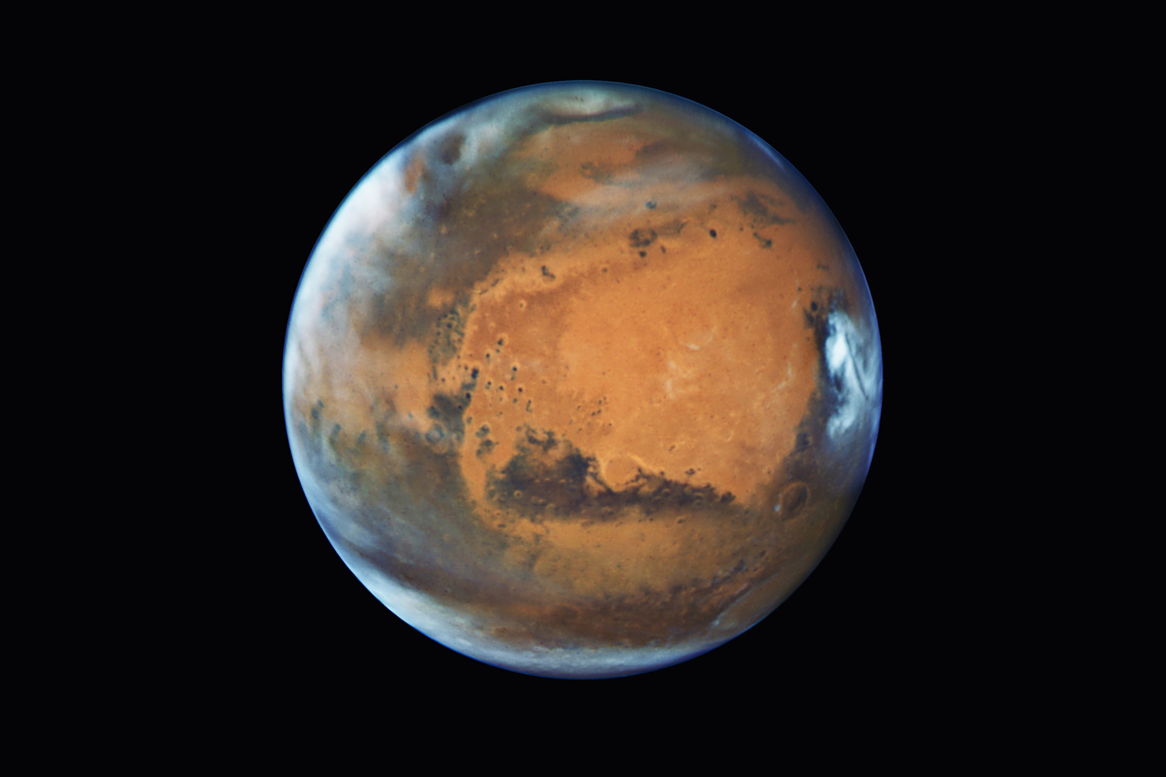 Papermoon Fototapete "MARS-WELTALL PLANETEN UNIVERSUM GALAXIE SONNEN SYSTEM" Image